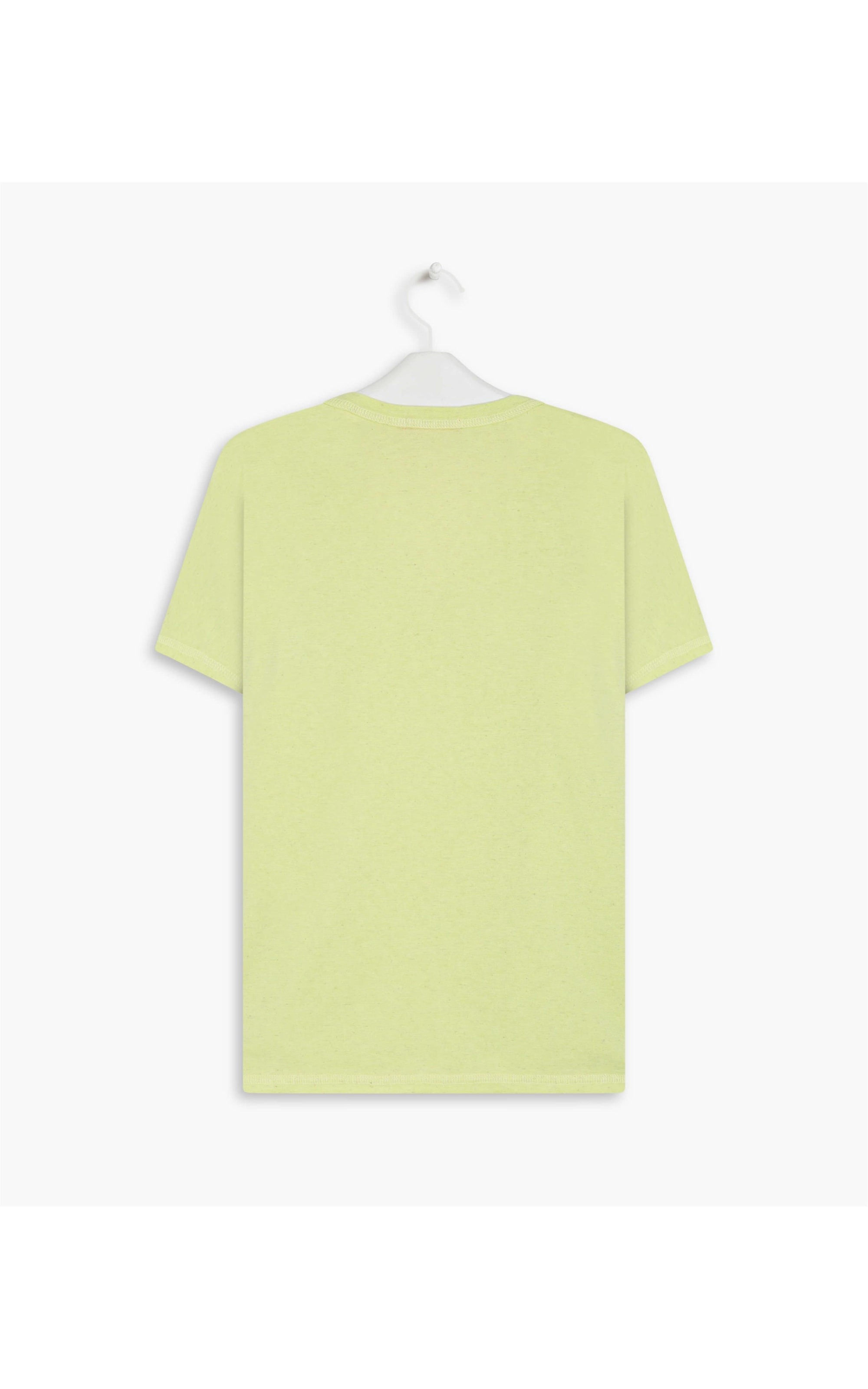 Blusa Linho  Iris  Liso Lemon