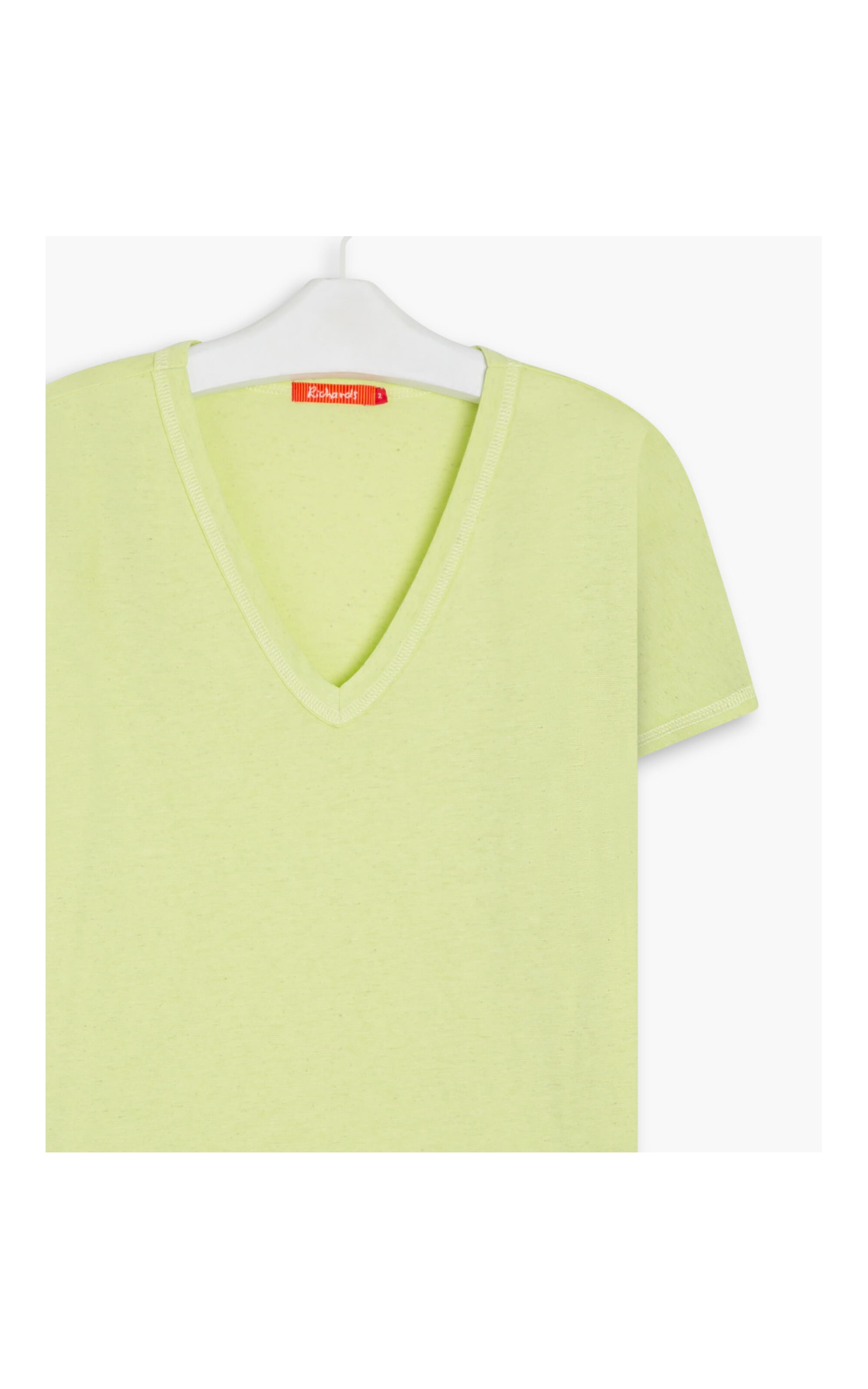Blusa Linho  Iris  Liso Lemon