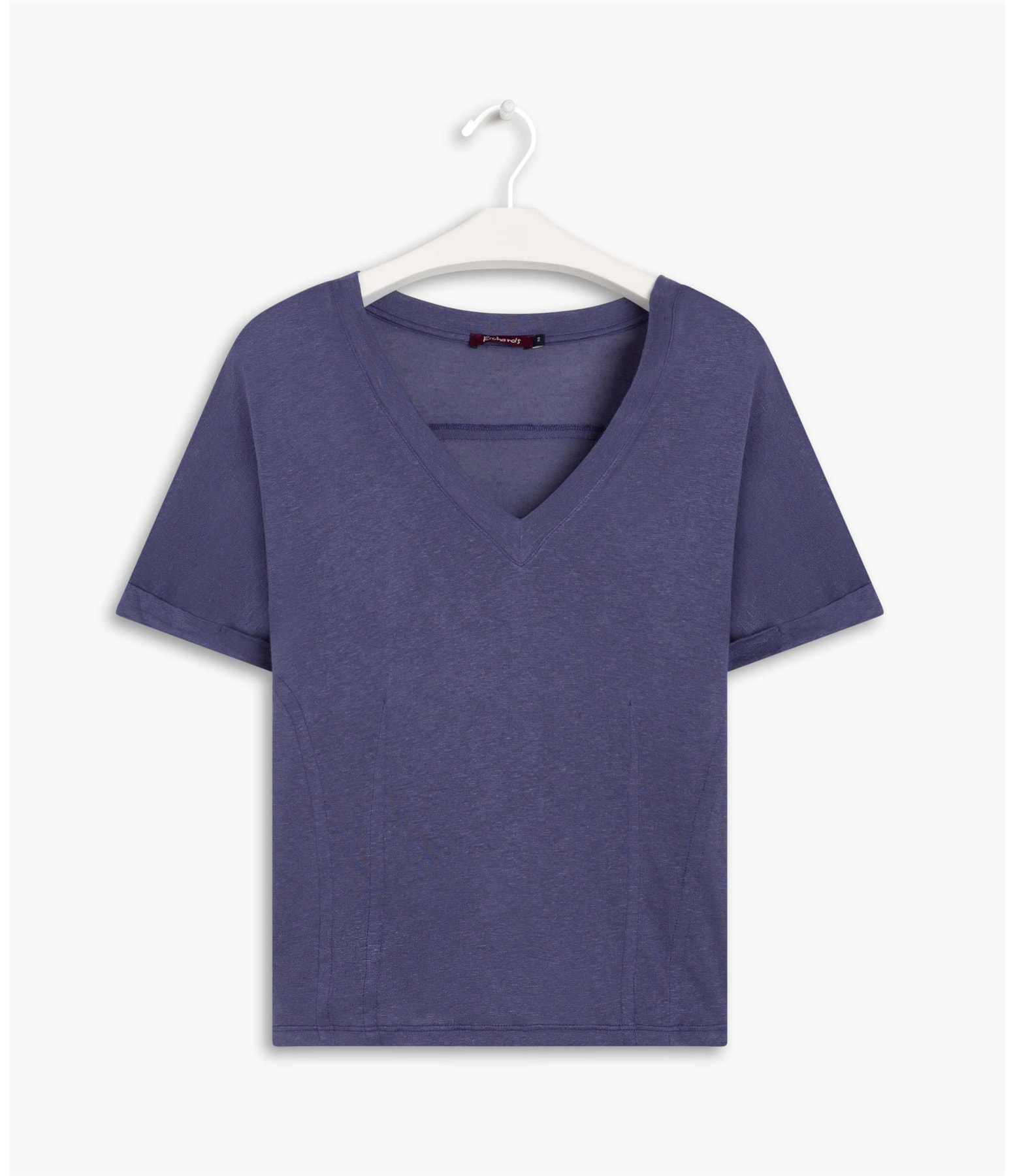 Blusa Linho  Iris Old Purple