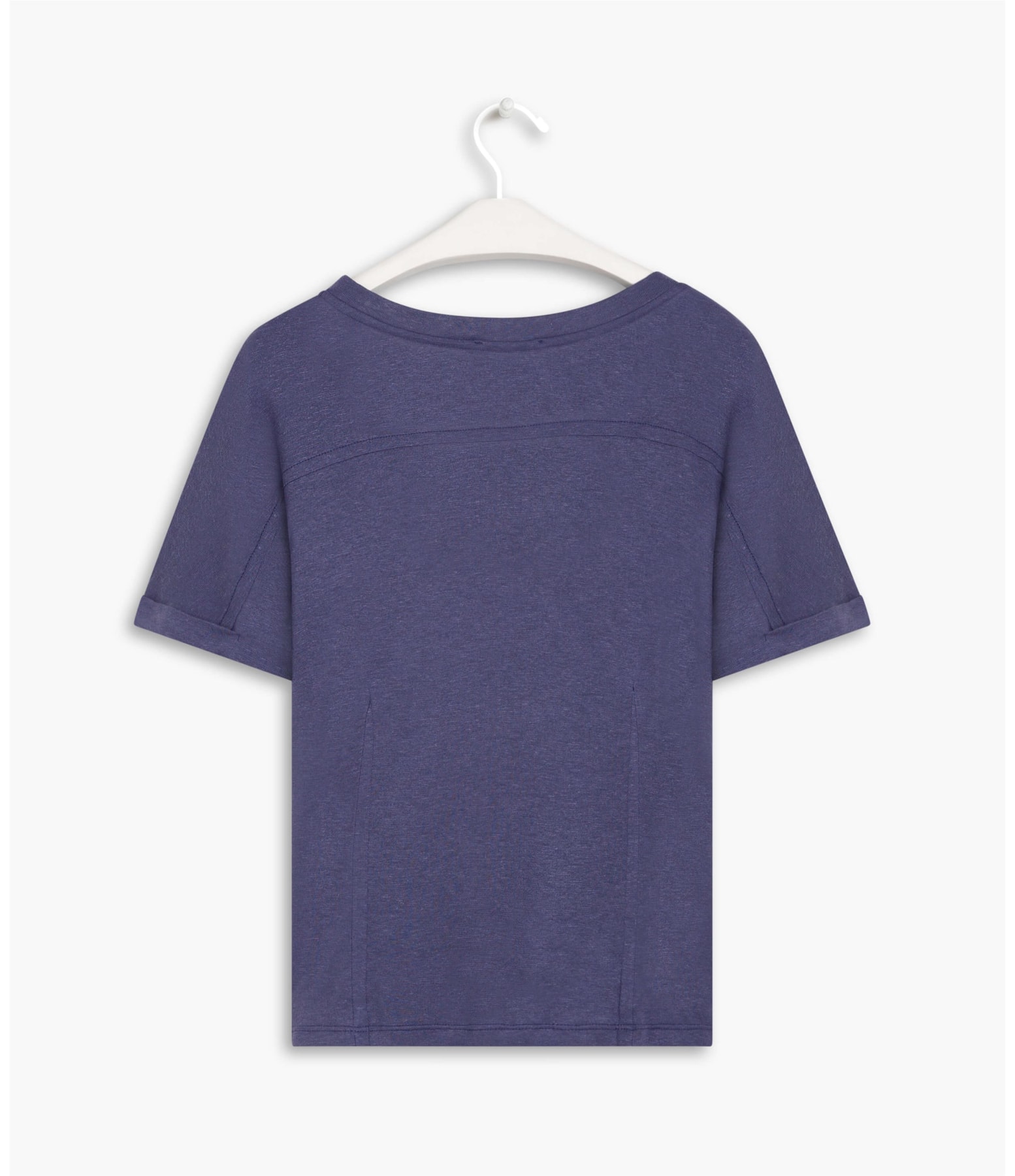 Blusa Linho  Iris Old Purple