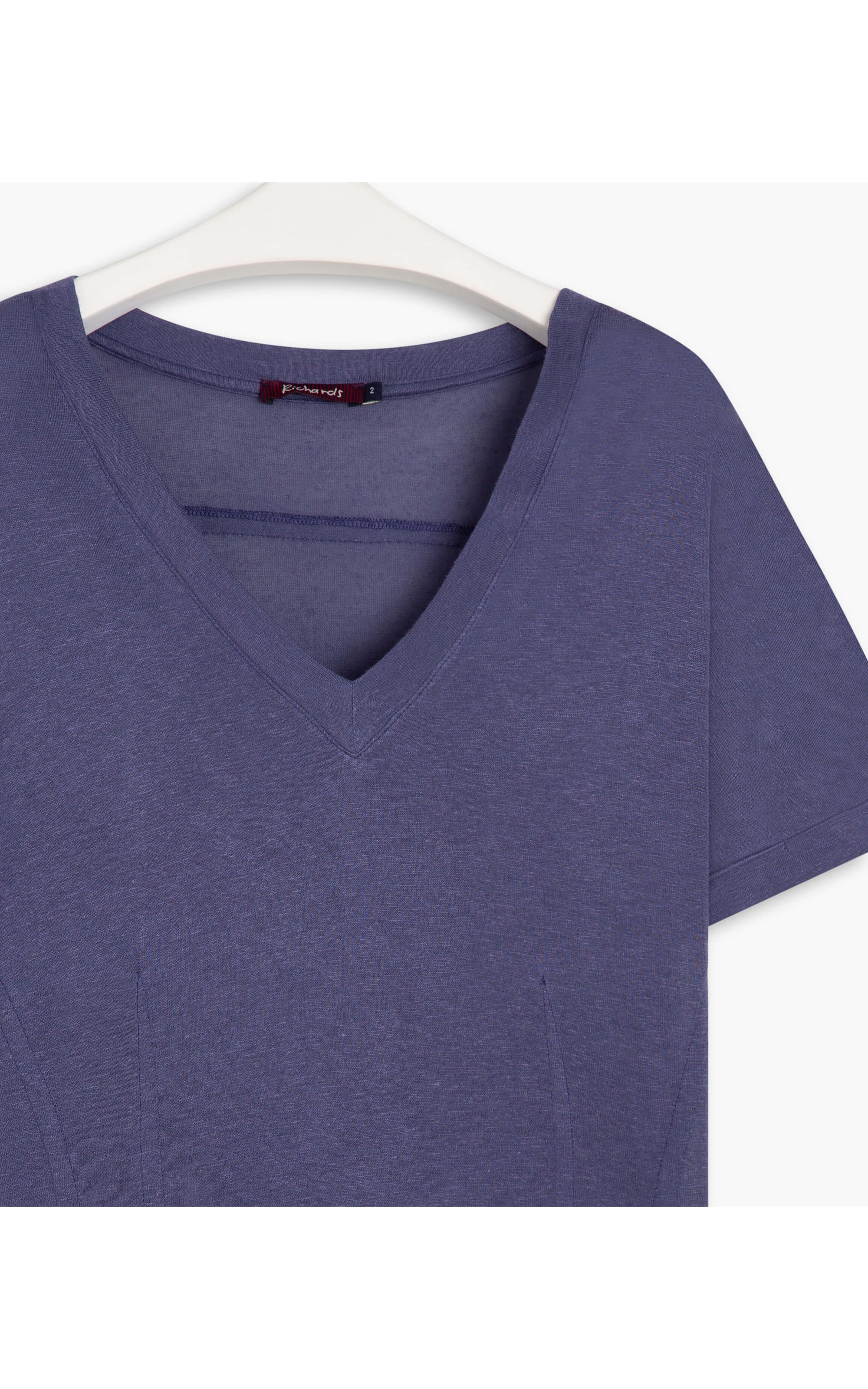 Blusa Linho  Iris Old Purple
