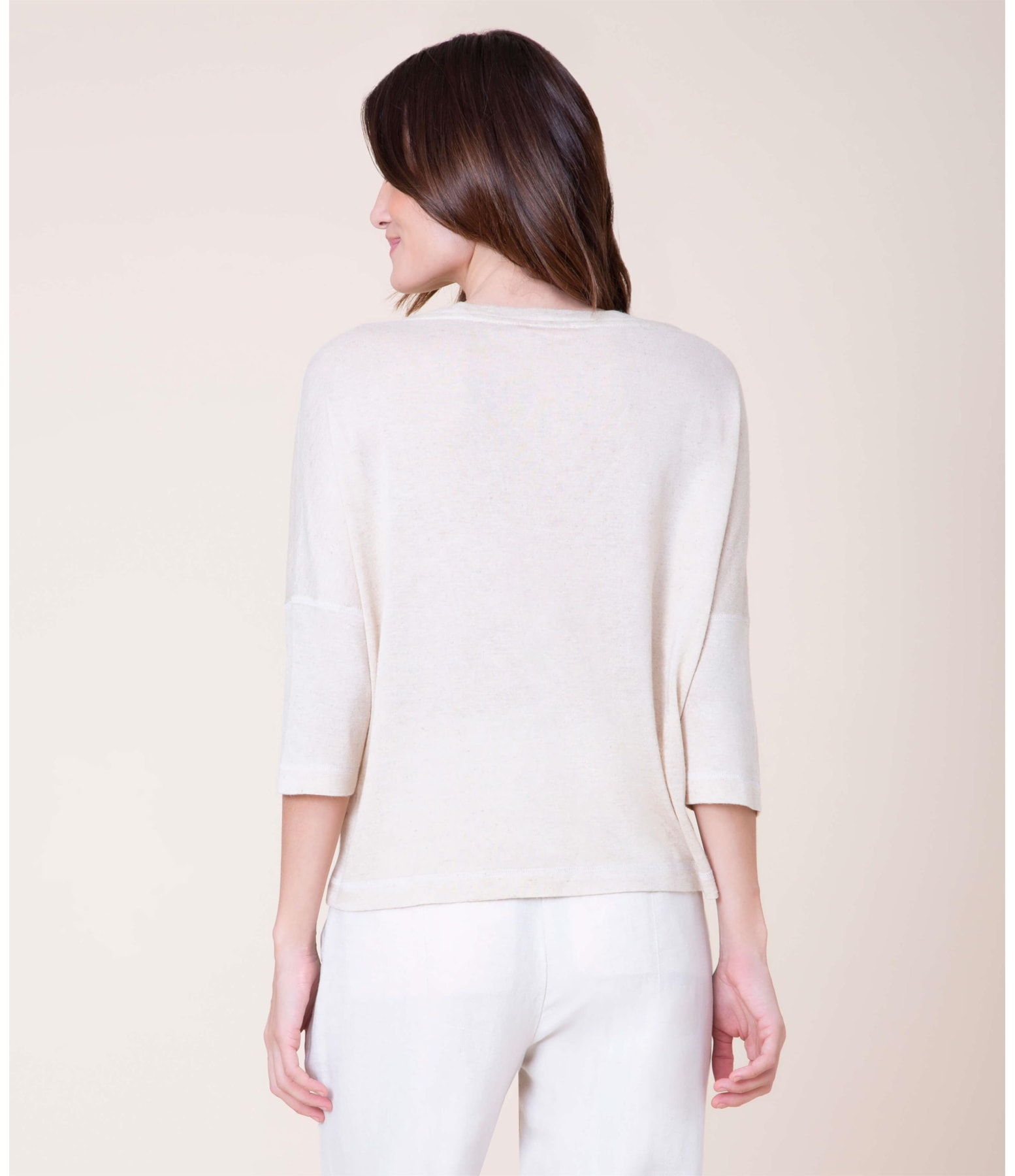 Blusa Linho  Julia Natural