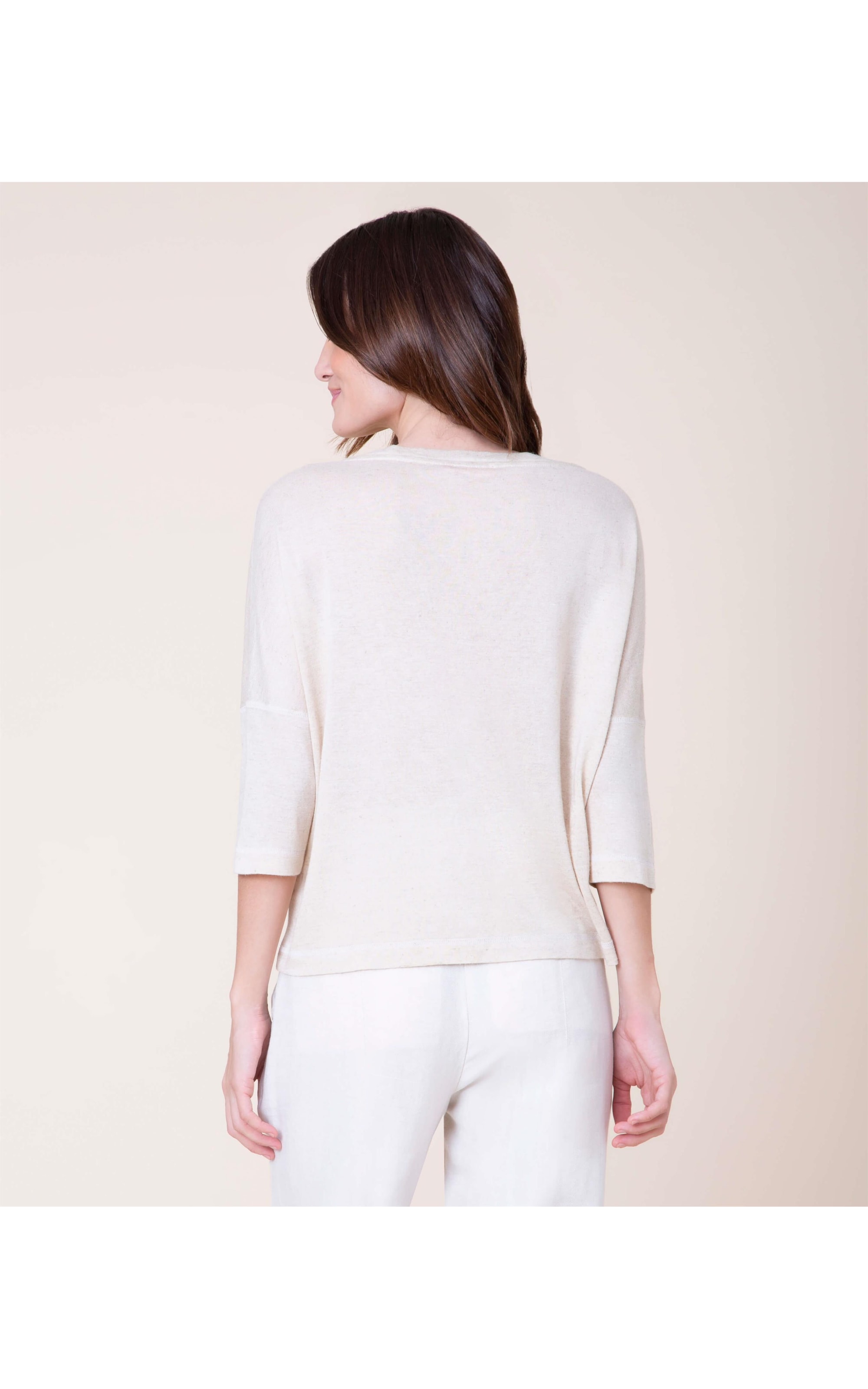 Blusa Linho  Julia Natural