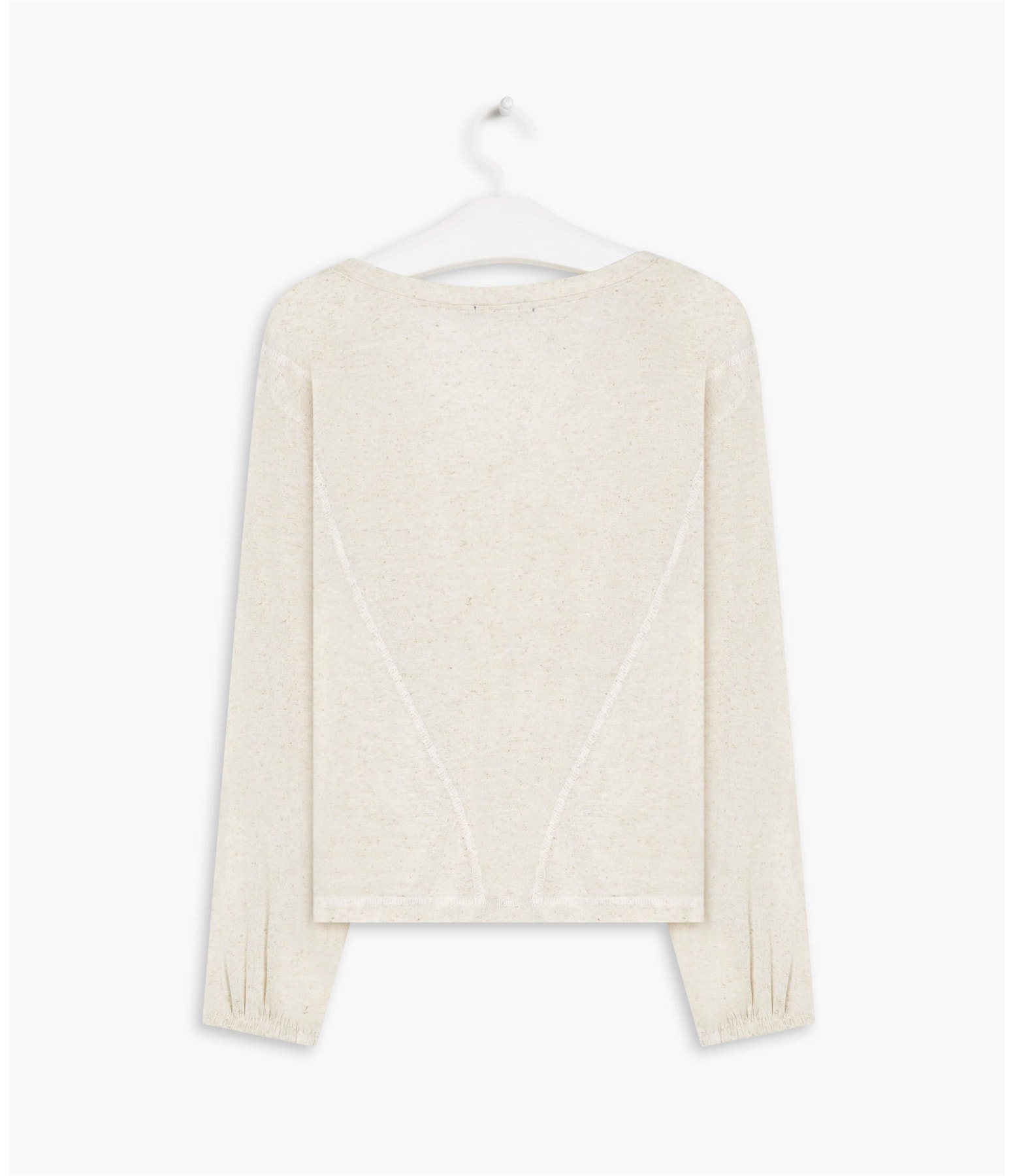 Blusa Linho  Juma  Liso Areia