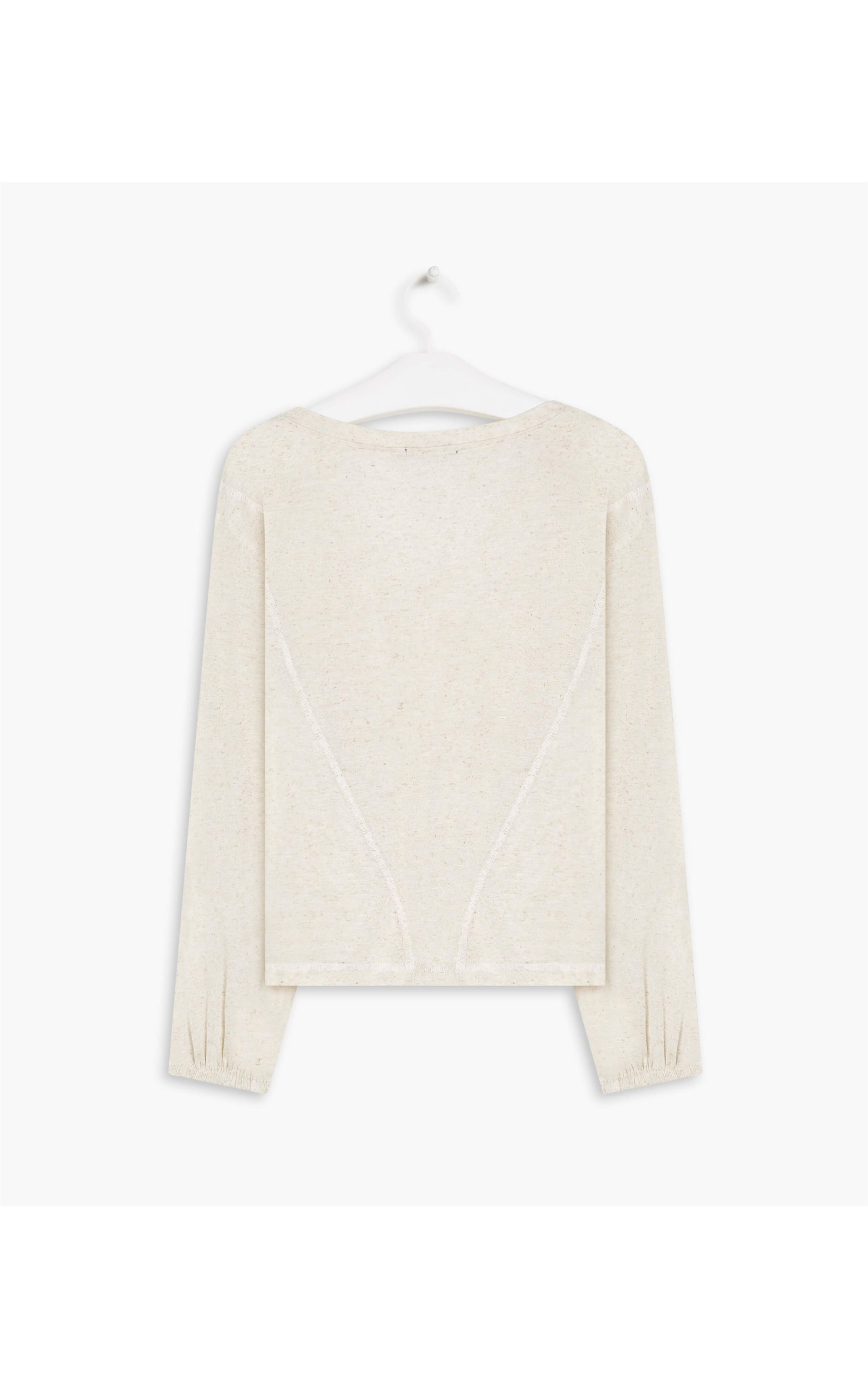 Blusa Linho  Juma  Liso Areia