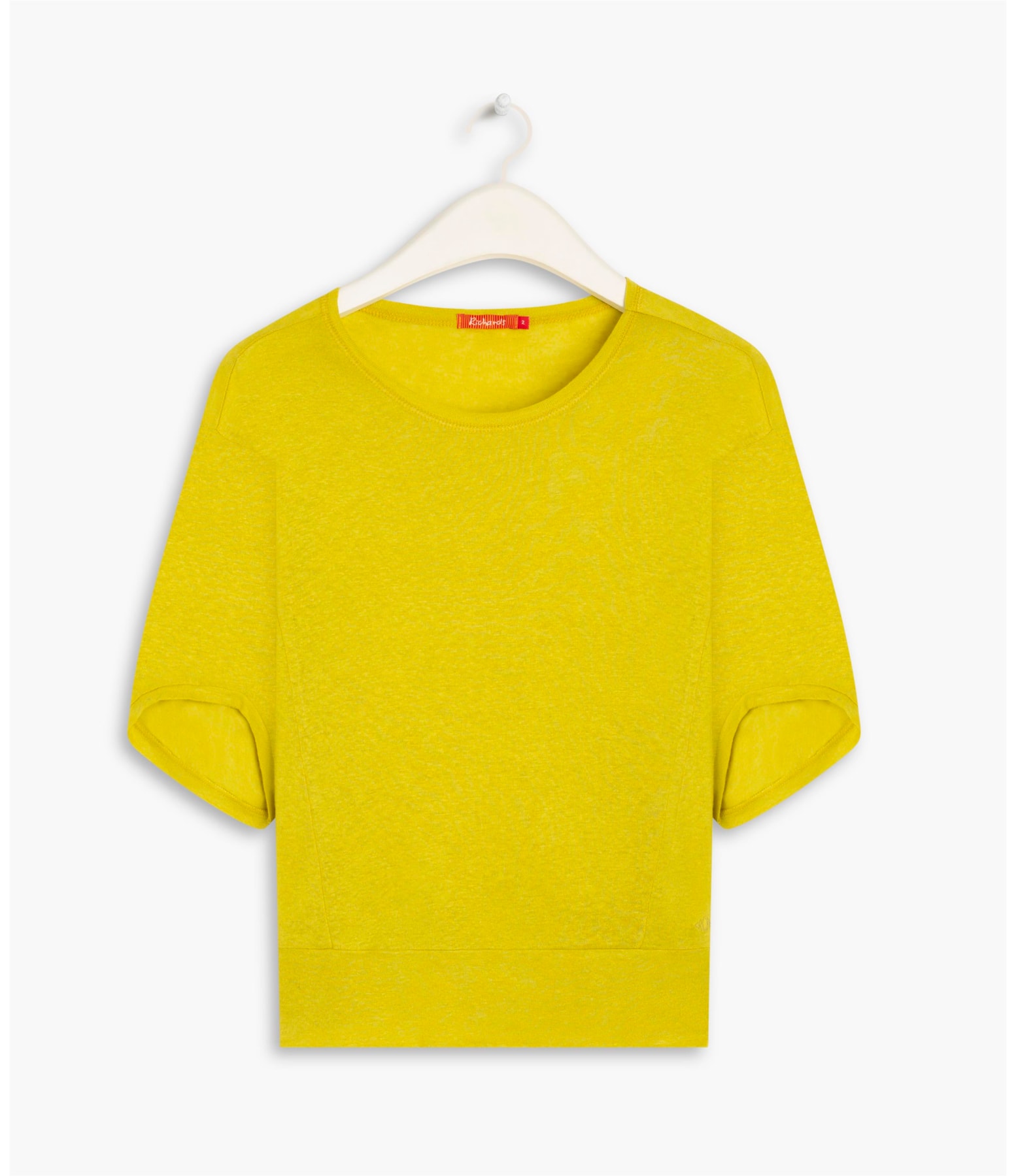Blusa Linho  Kiana  Liso Lemon