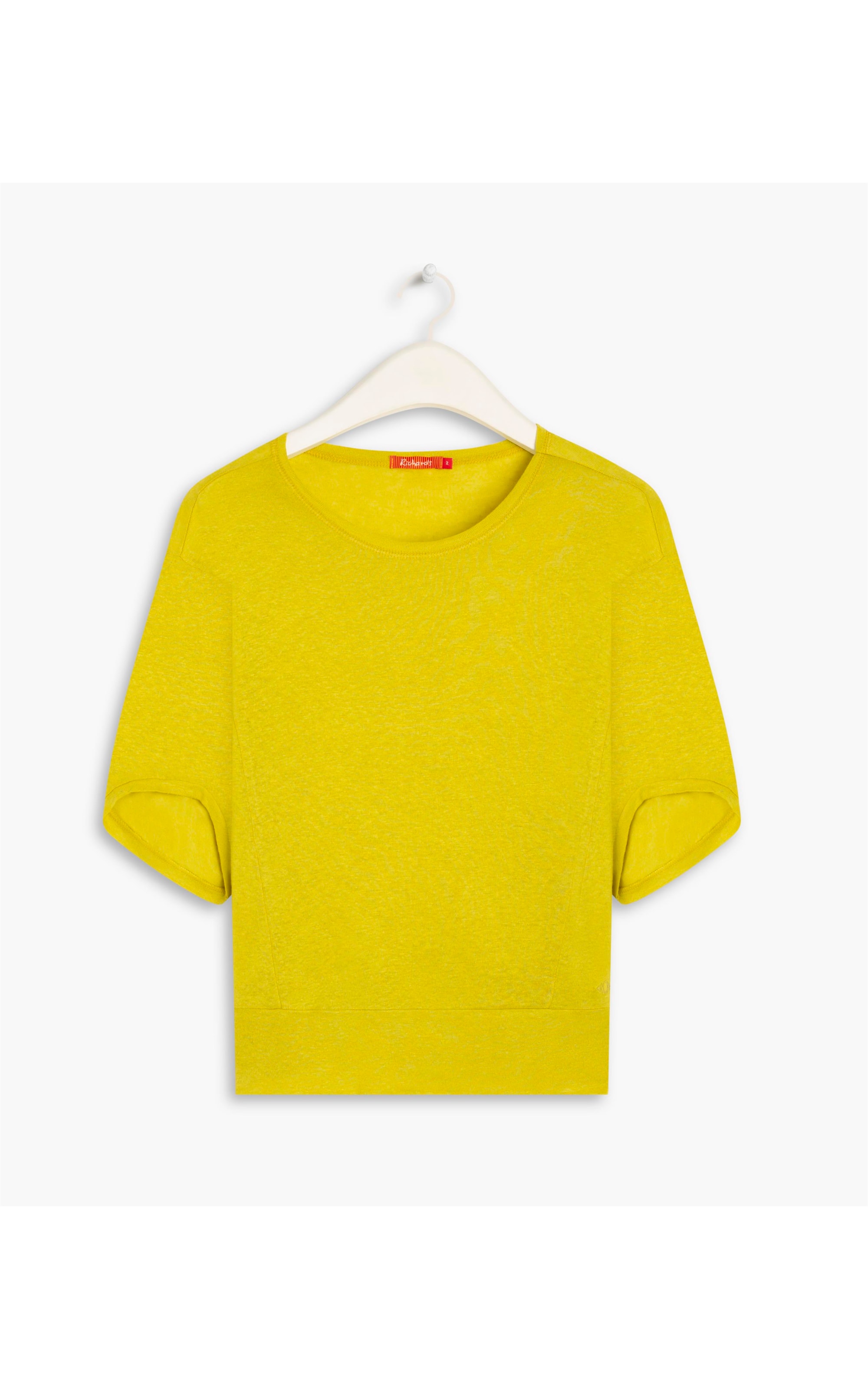 Blusa Linho  Kiana  Liso Lemon