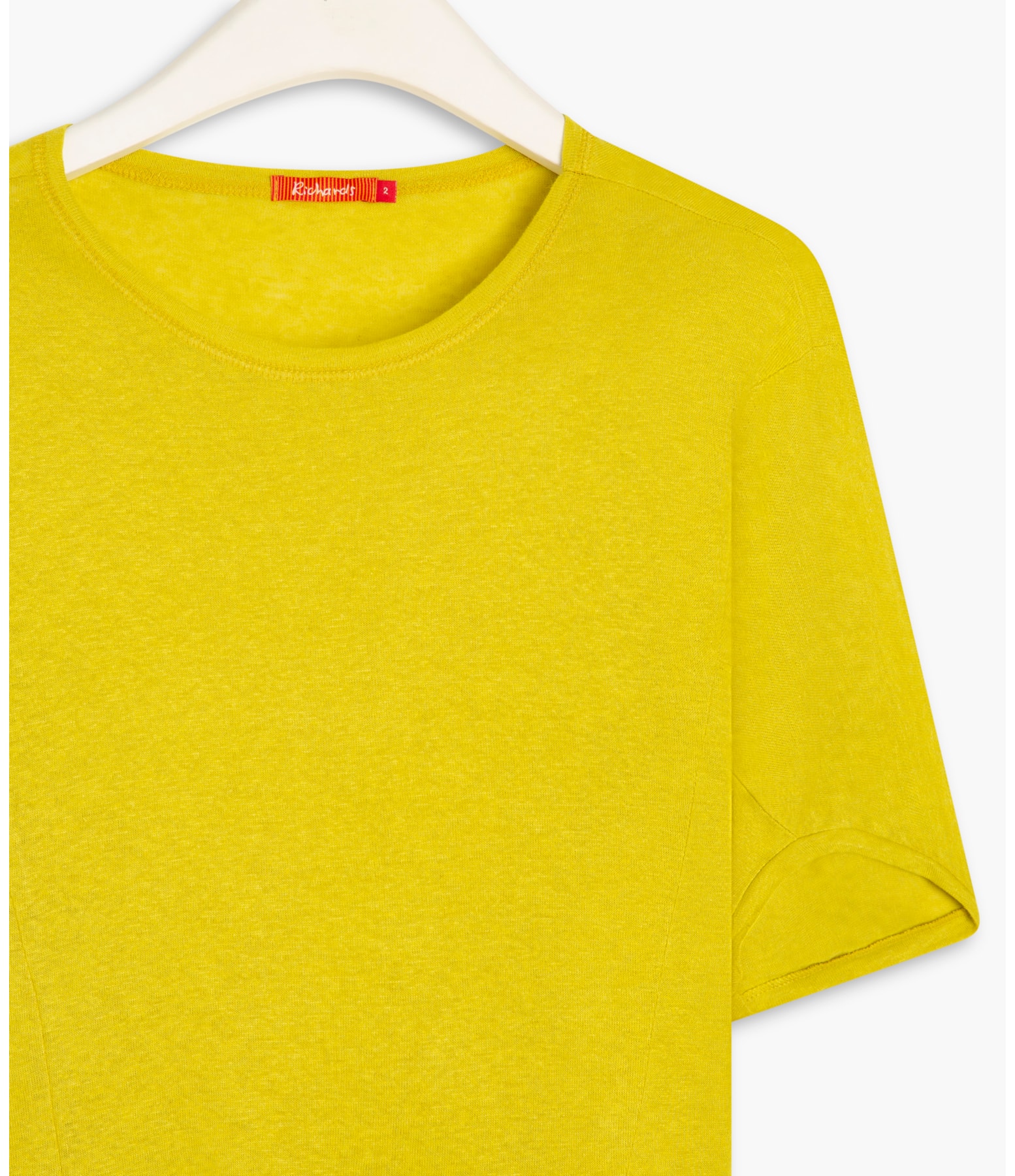 Blusa Linho  Kiana  Liso Lemon