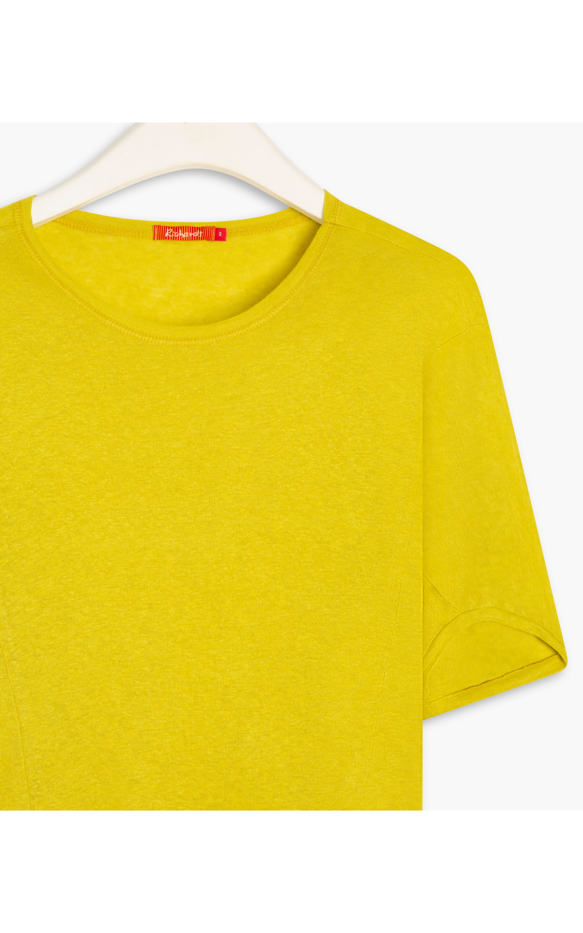 Blusa Linho  Kiana  Liso Lemon