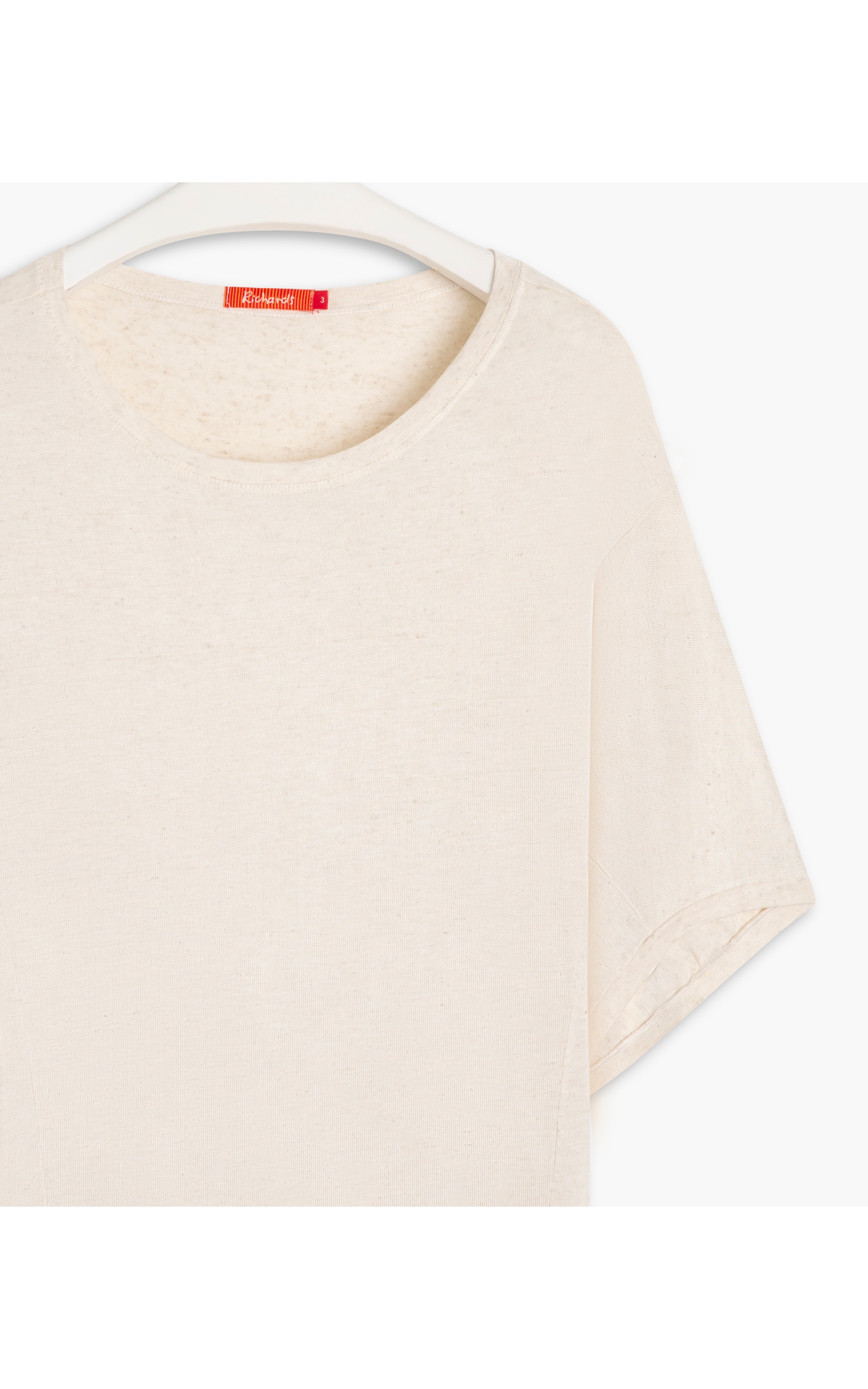 Blusa Linho  Kiana  Liso Natural