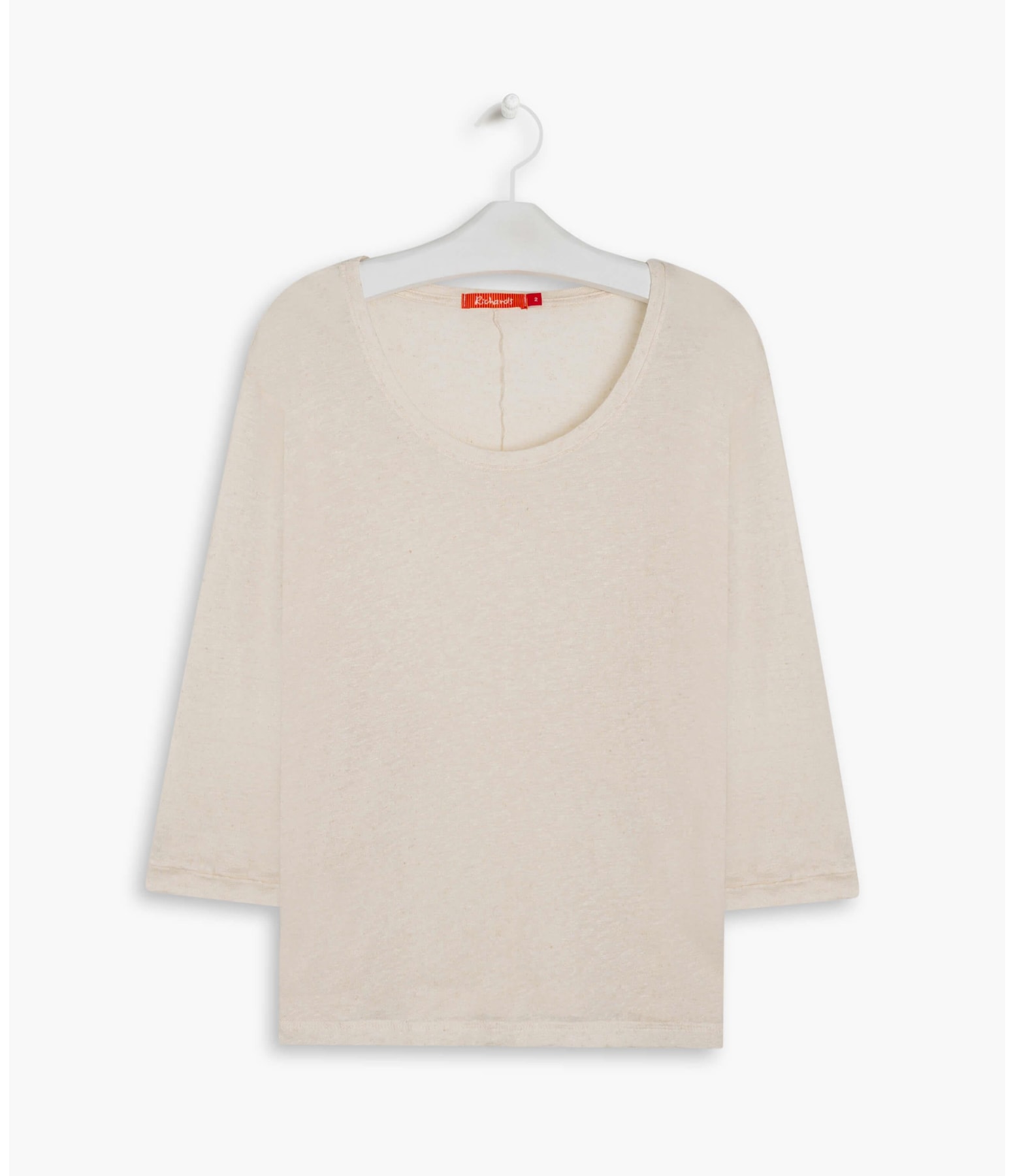  Blusa Linho  Kilikina  Liso Natural