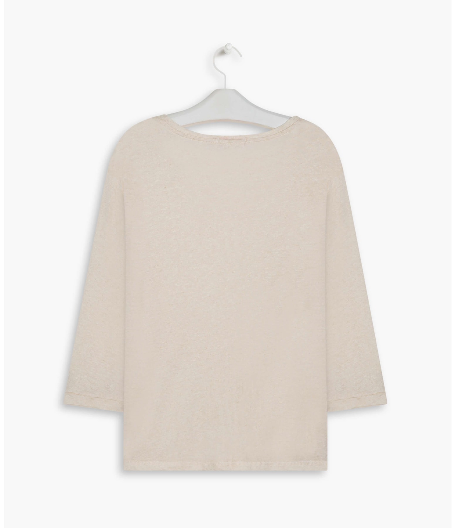  Blusa Linho  Kilikina  Liso Natural