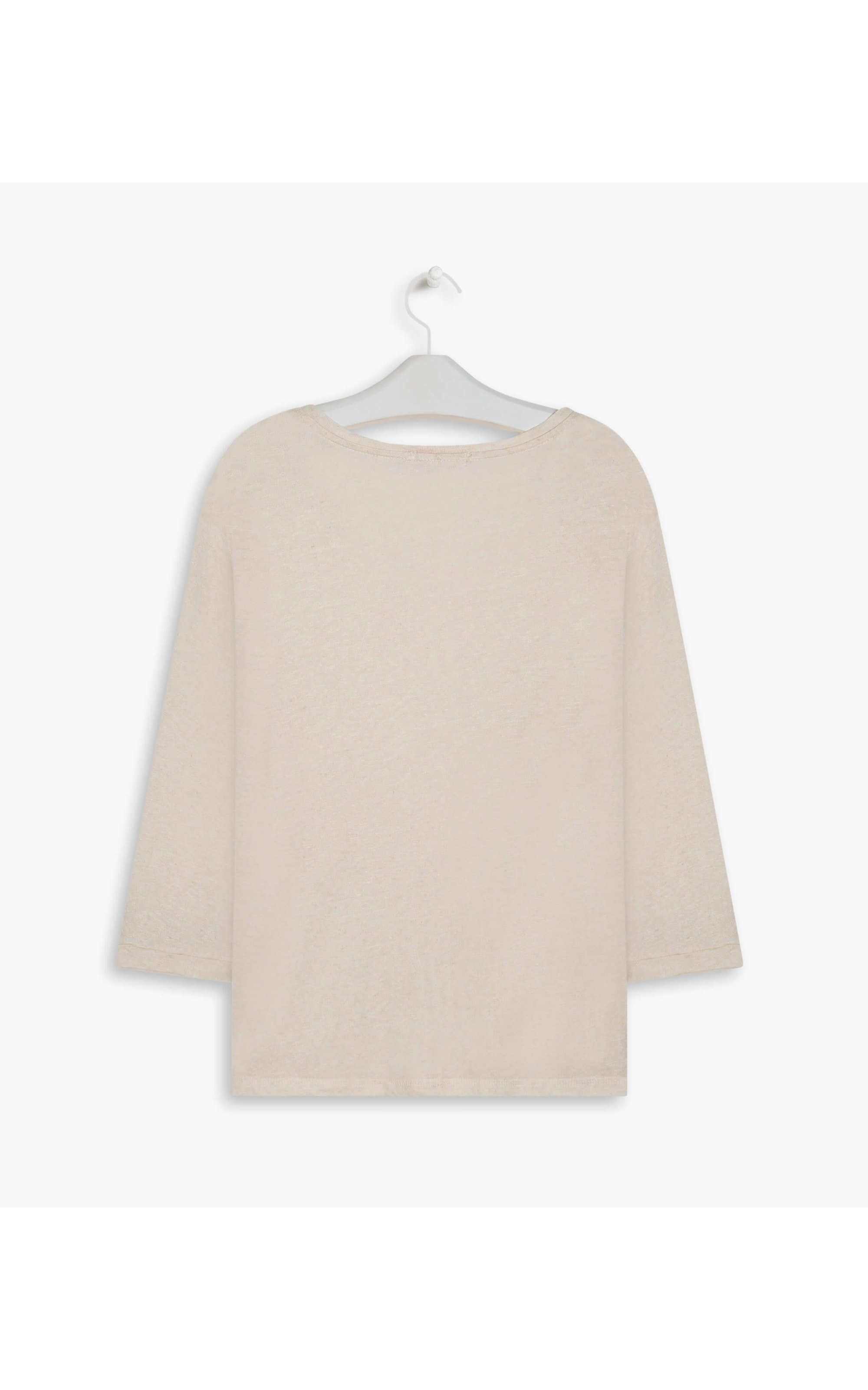  Blusa Linho  Kilikina  Liso Natural