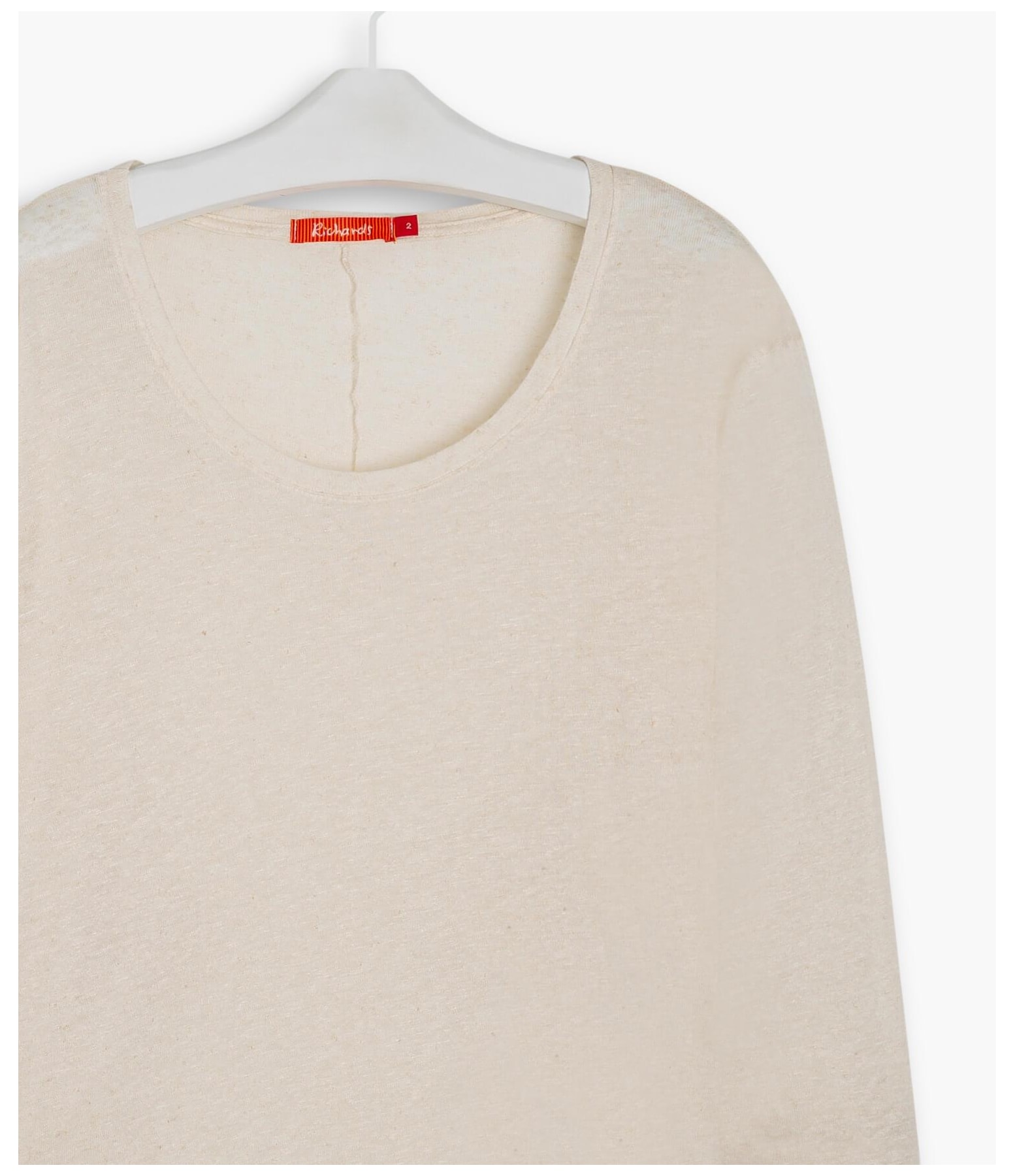  Blusa Linho  Kilikina  Liso Natural