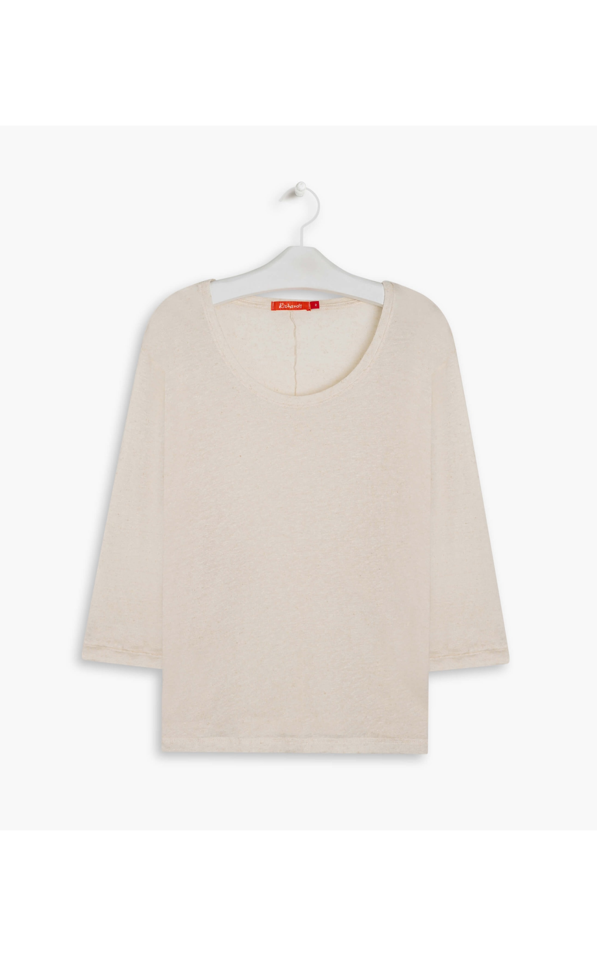  Blusa Linho  Kilikina  Liso Natural