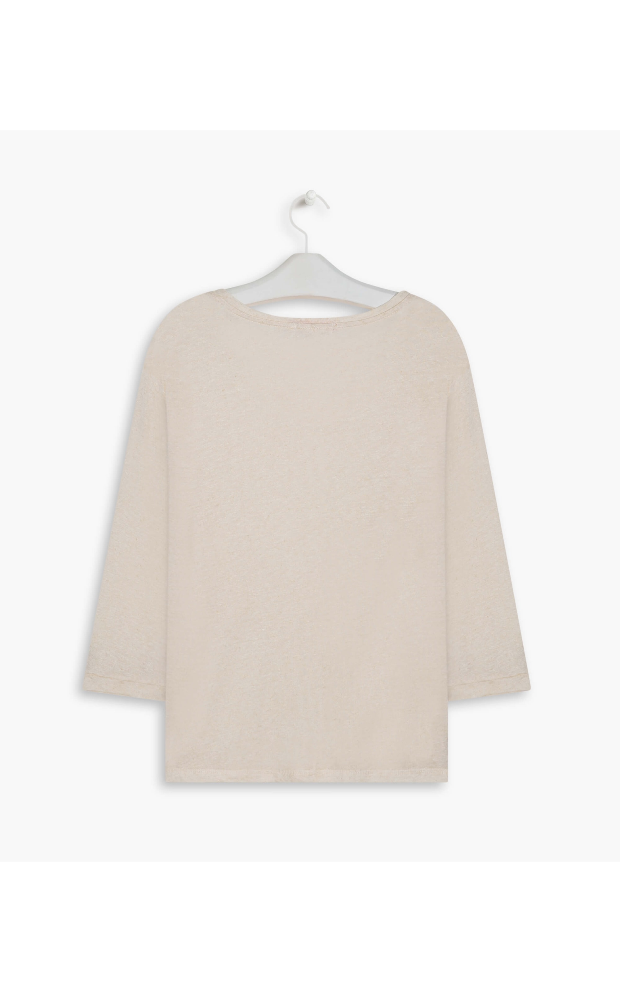  Blusa Linho  Kilikina  Liso Natural