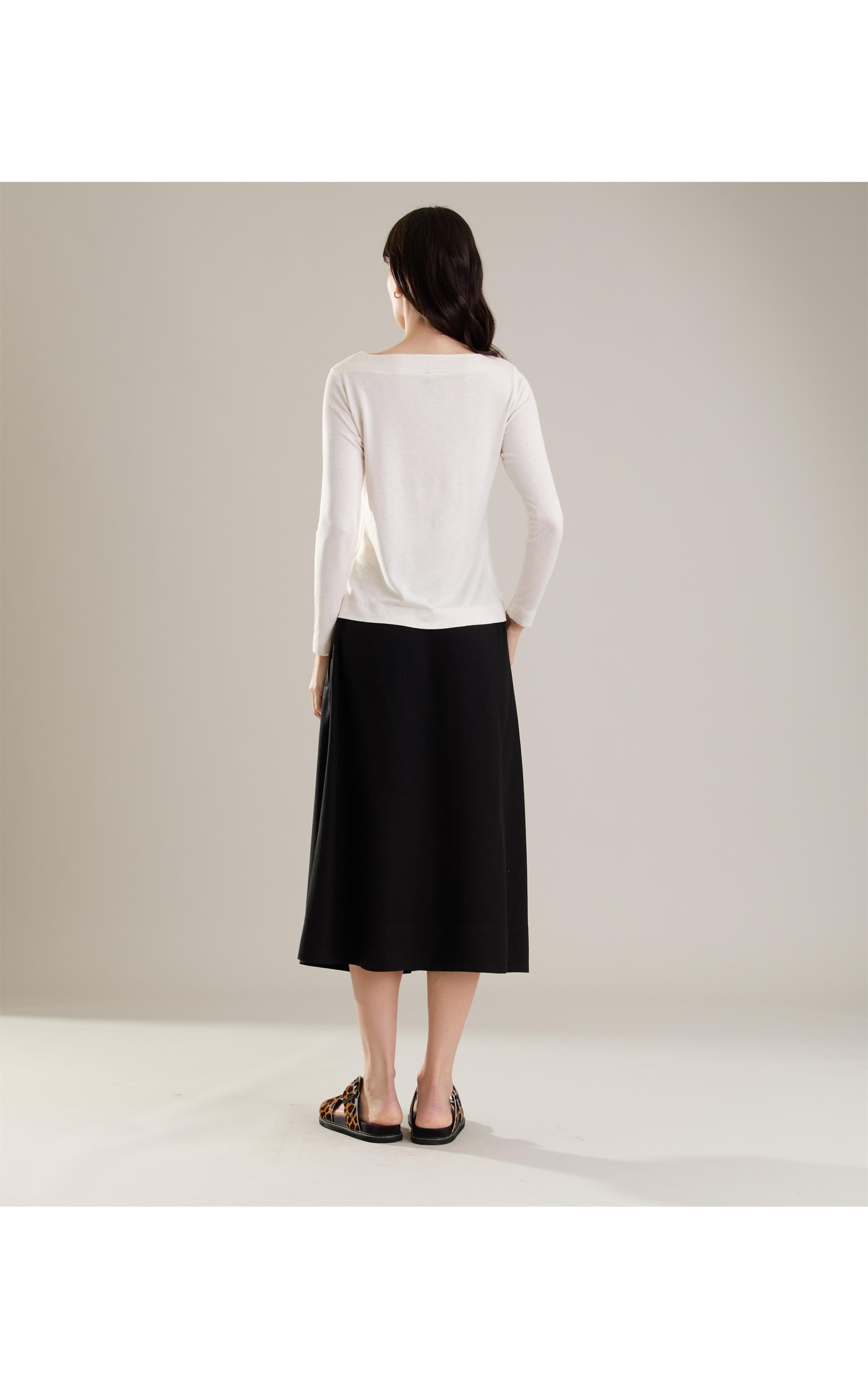 Blusa Linho  Kita Ml Natural