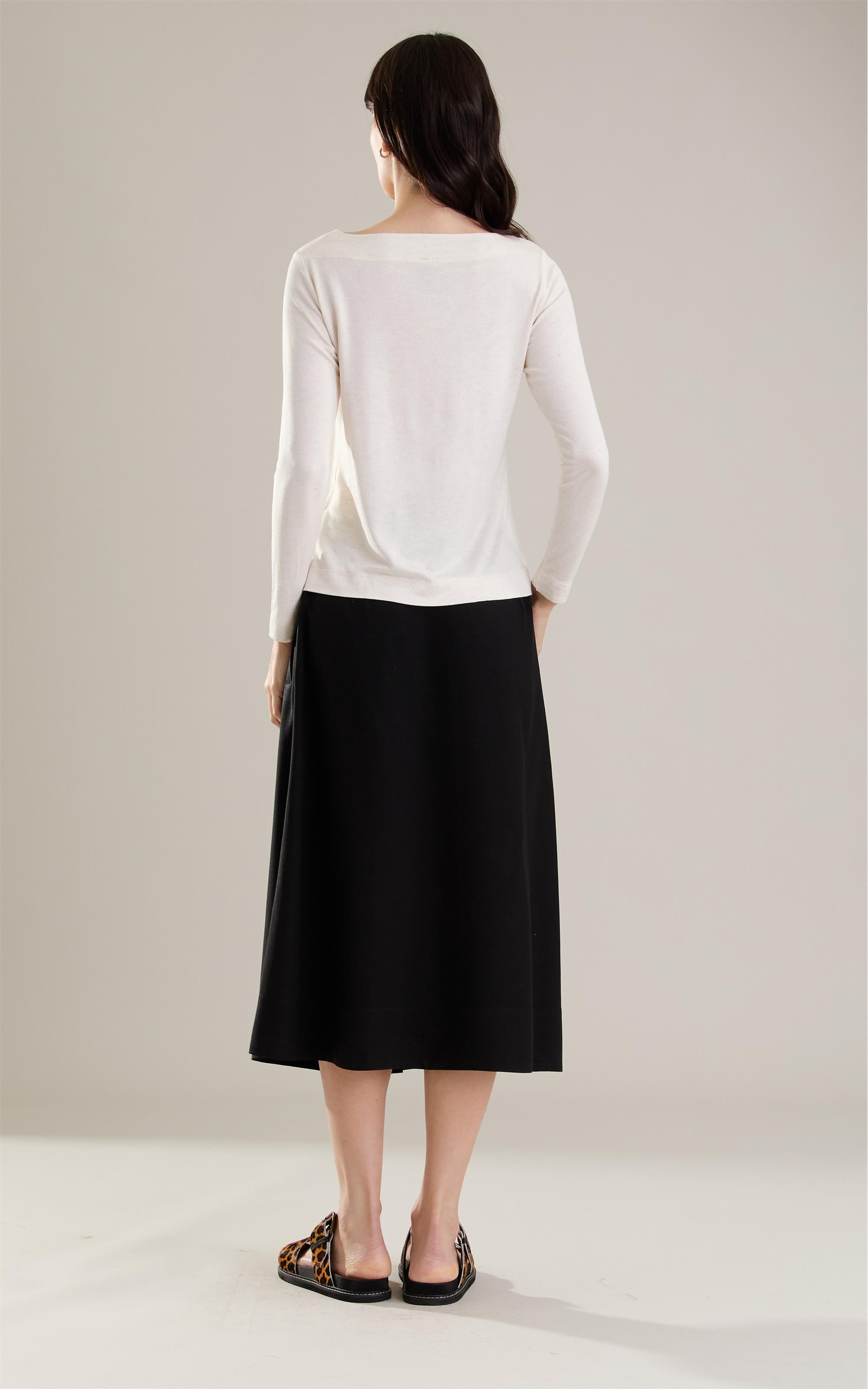 Blusa Linho  Kita Ml Natural