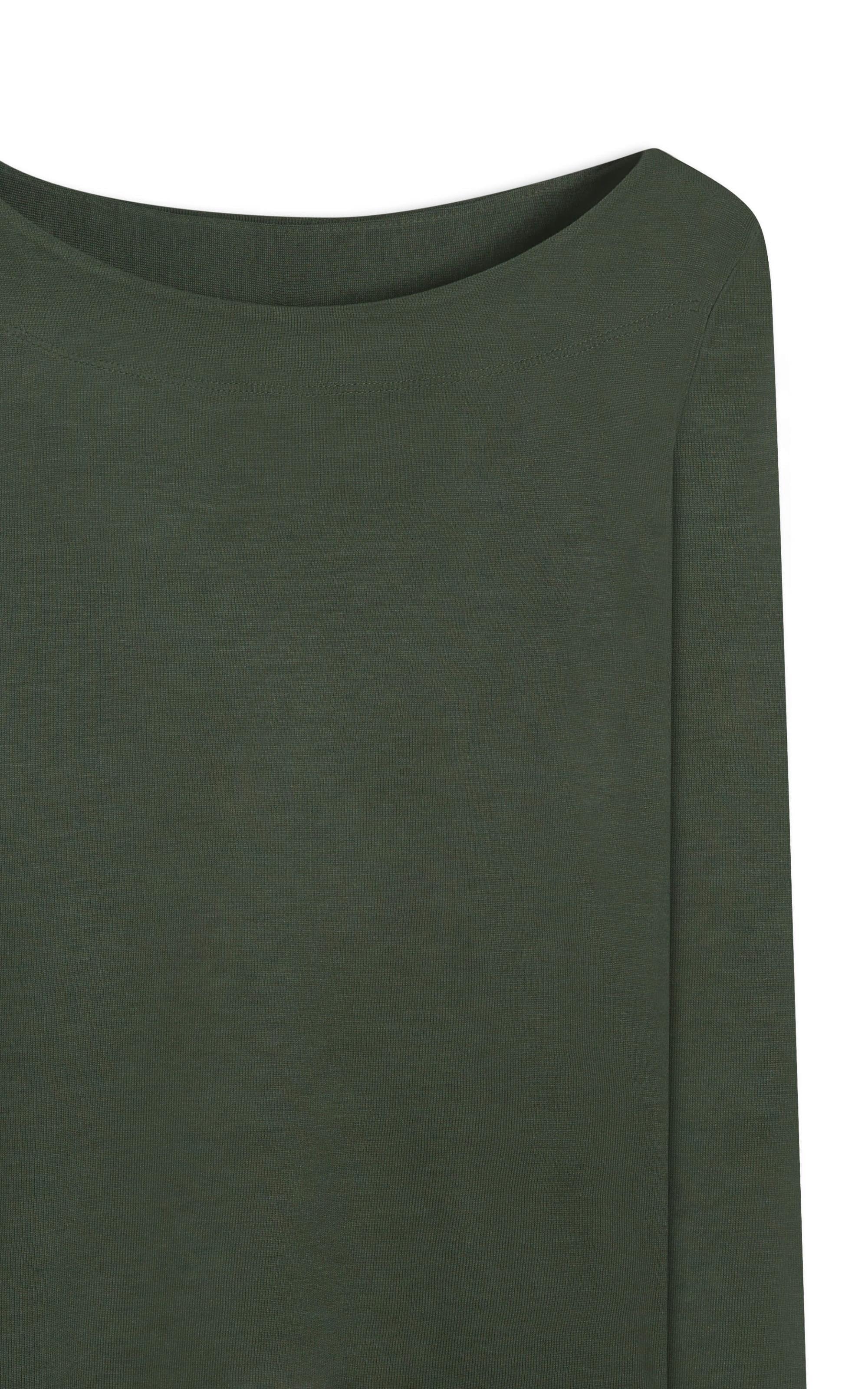 Blusa Linho  Kita Ml Verde Oliva