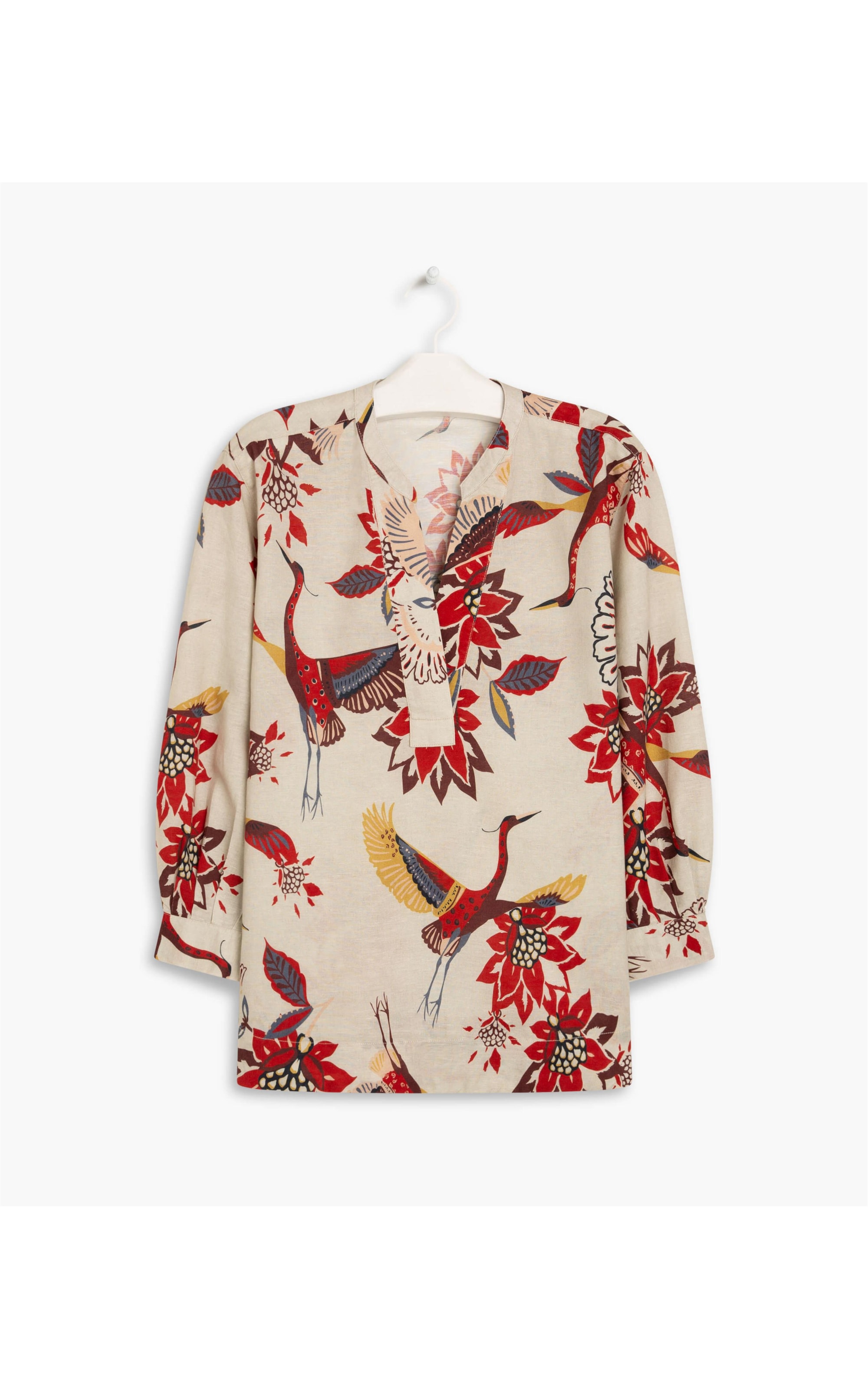 Blusa Linho  Laís Bordeaux