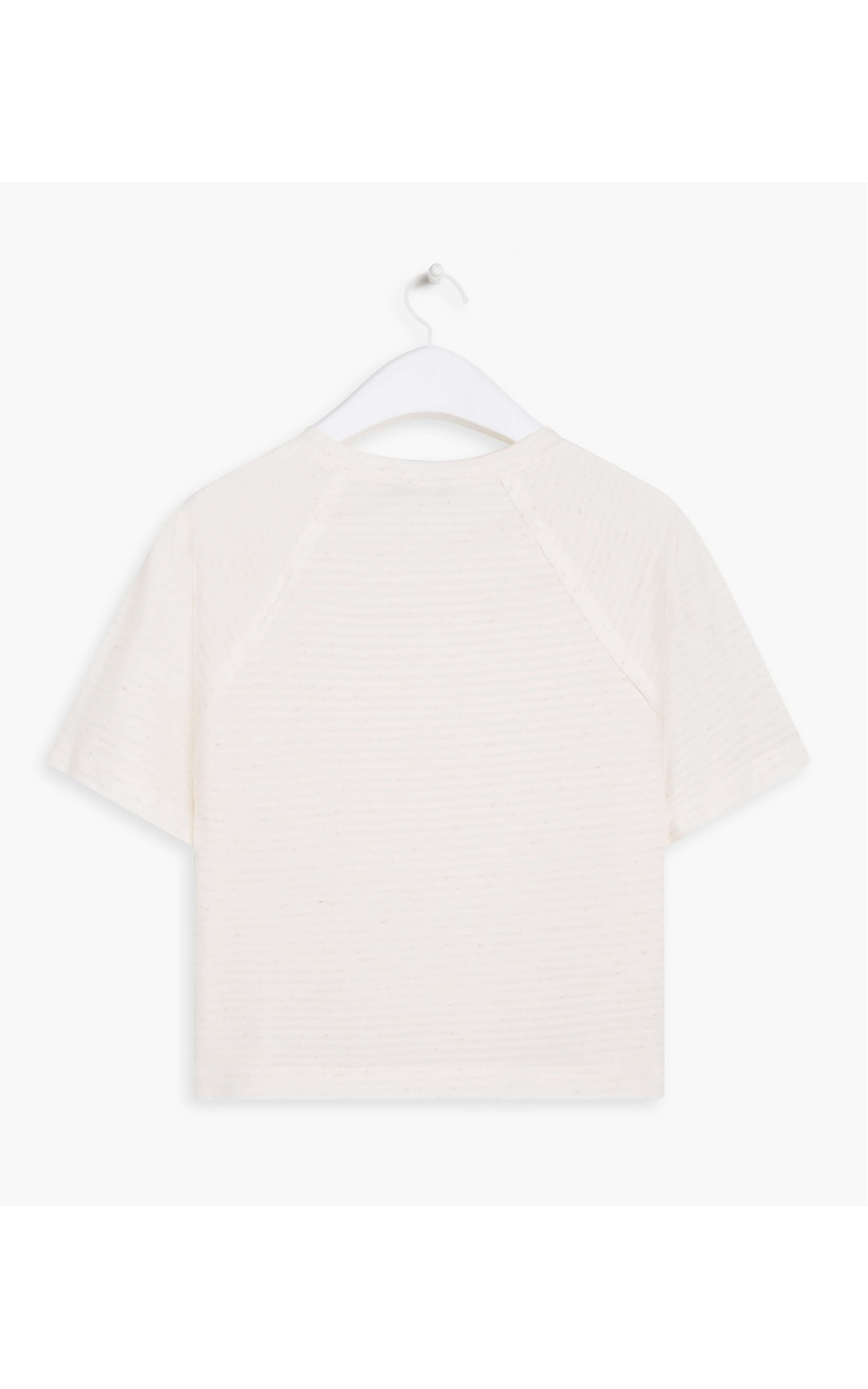 Blusa Linho  Laura Listrada Natural
