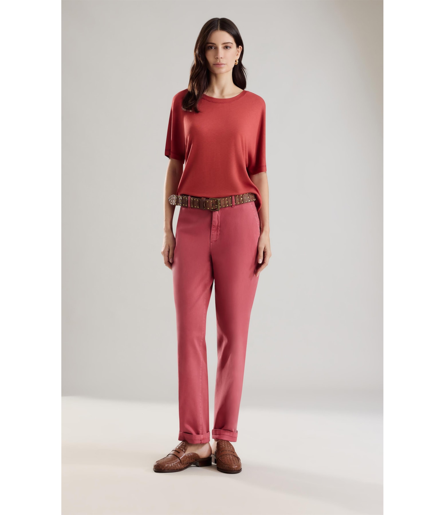 Blusa Linho Lexie Ferrugem
