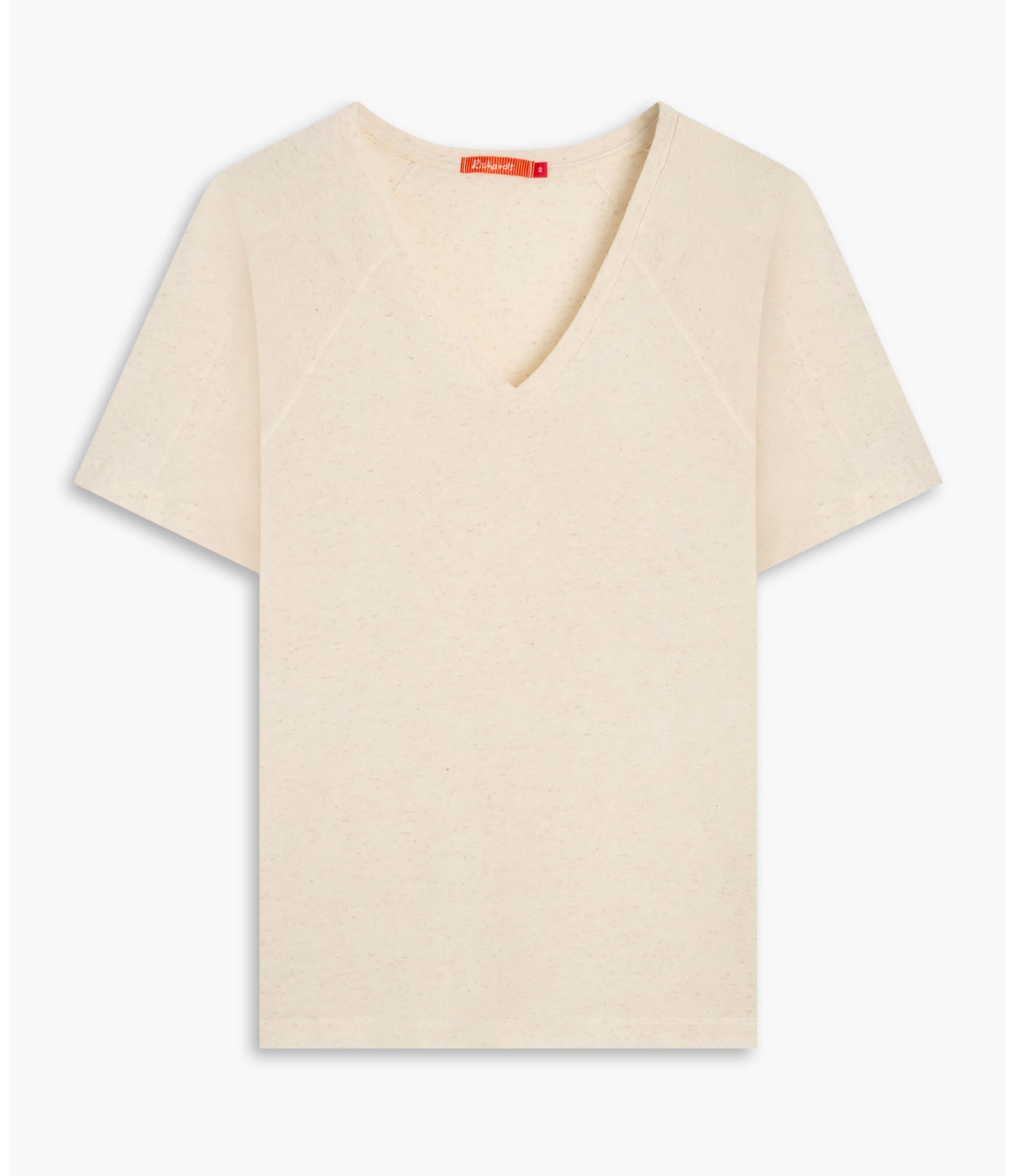 Blusa Linho  Luisa Decote v Off White