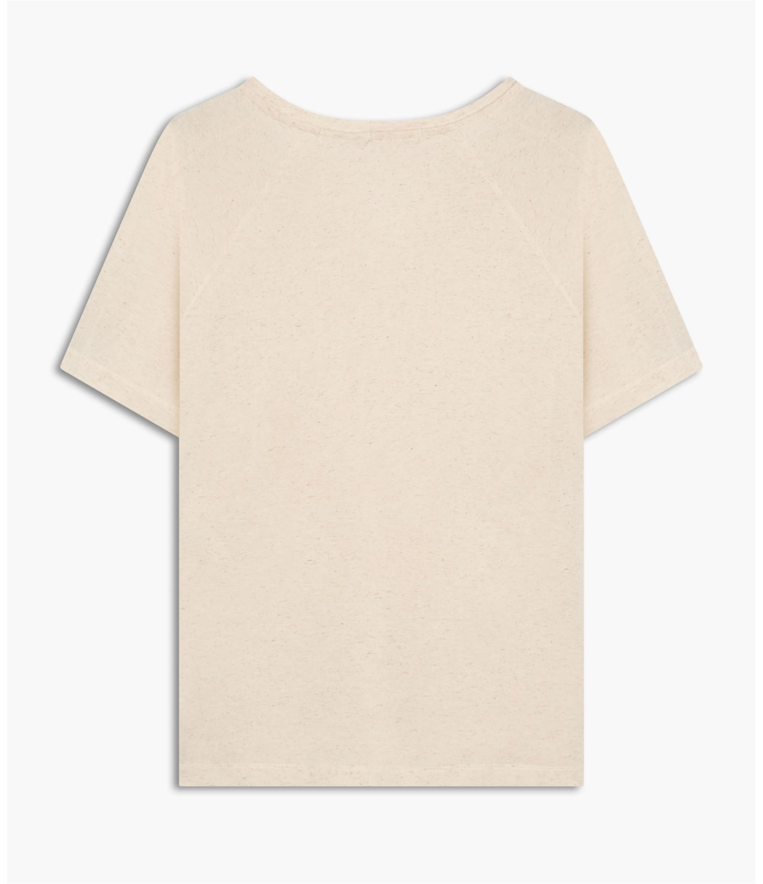 Blusa Linho  Luisa Decote v Off White