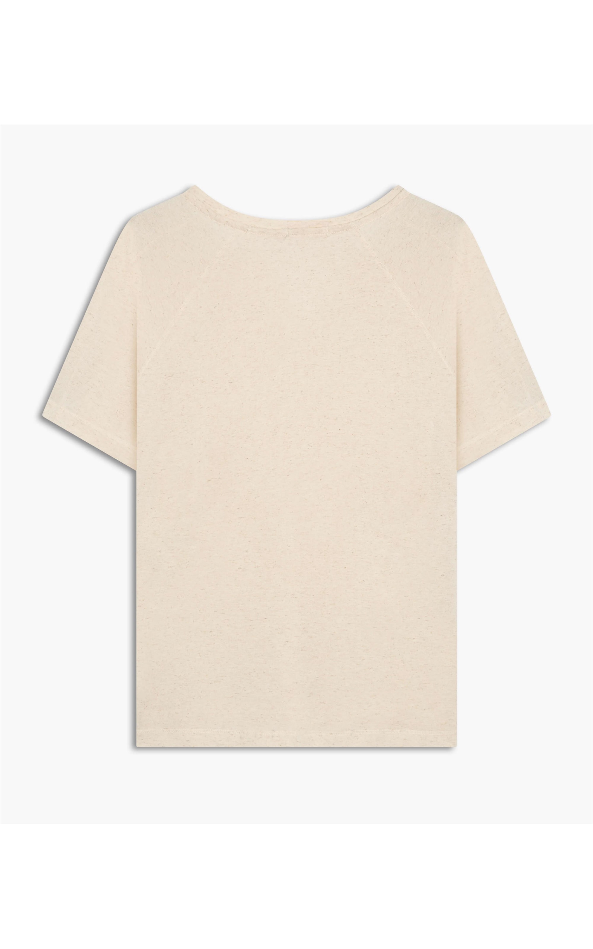 Blusa Linho  Luisa Decote v Off White