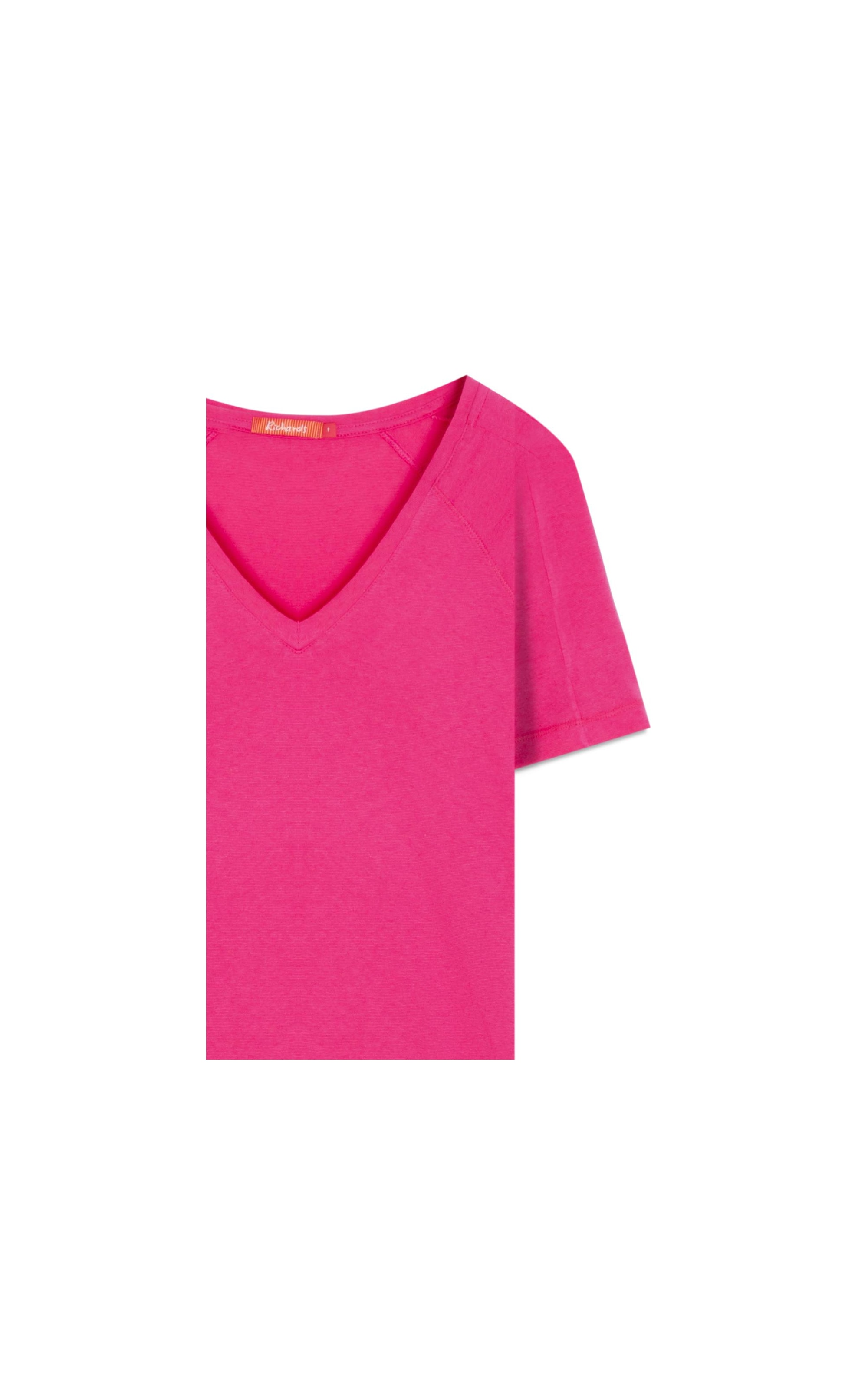 Blusa Linho  Luisa Decote v Pink