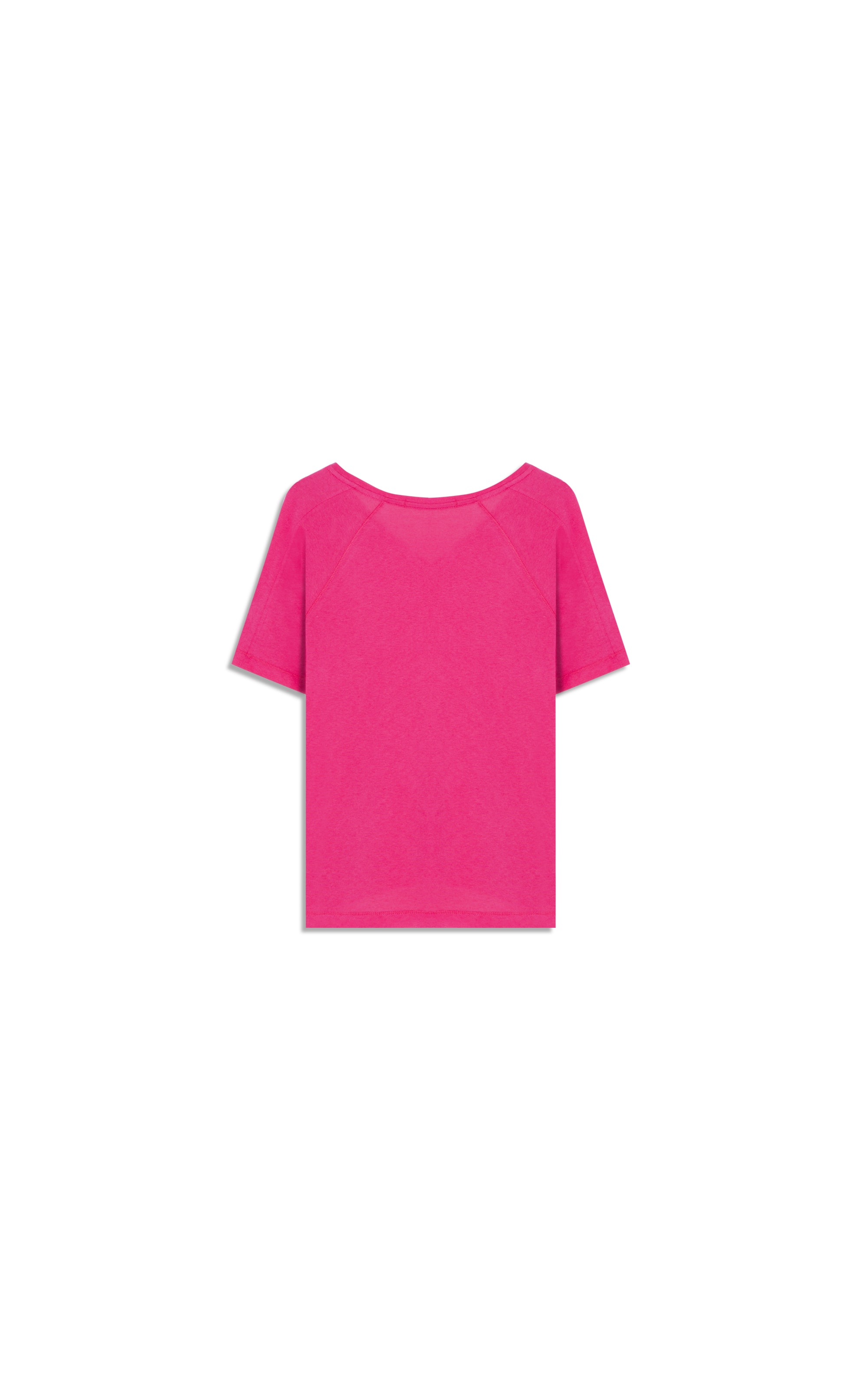 Blusa Linho  Luisa Decote v Pink