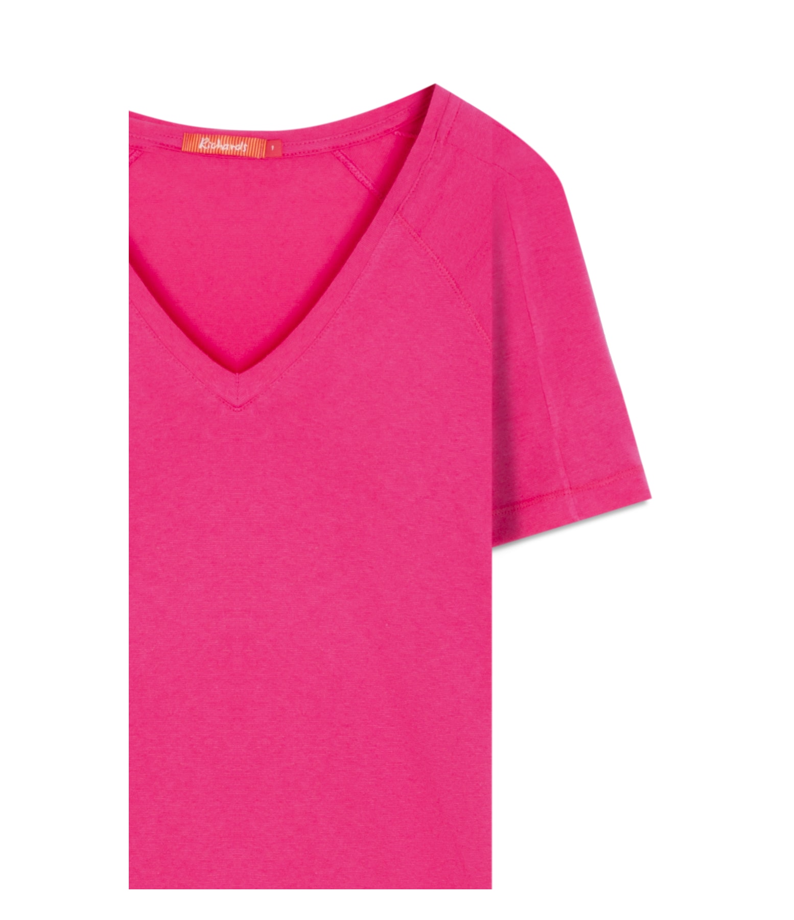 Blusa Linho  Luisa Decote v Pink