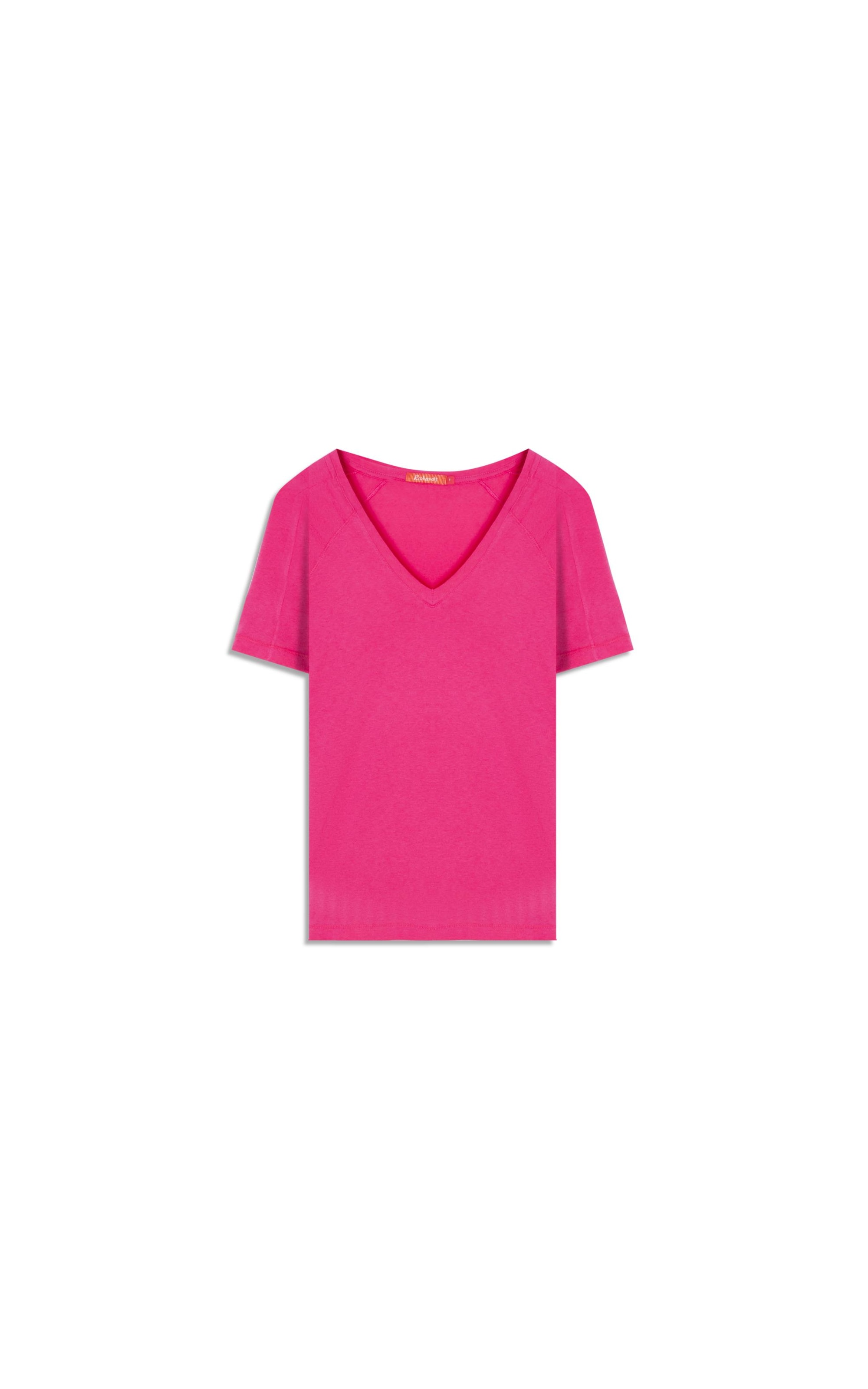Blusa Linho  Luisa Decote v Pink