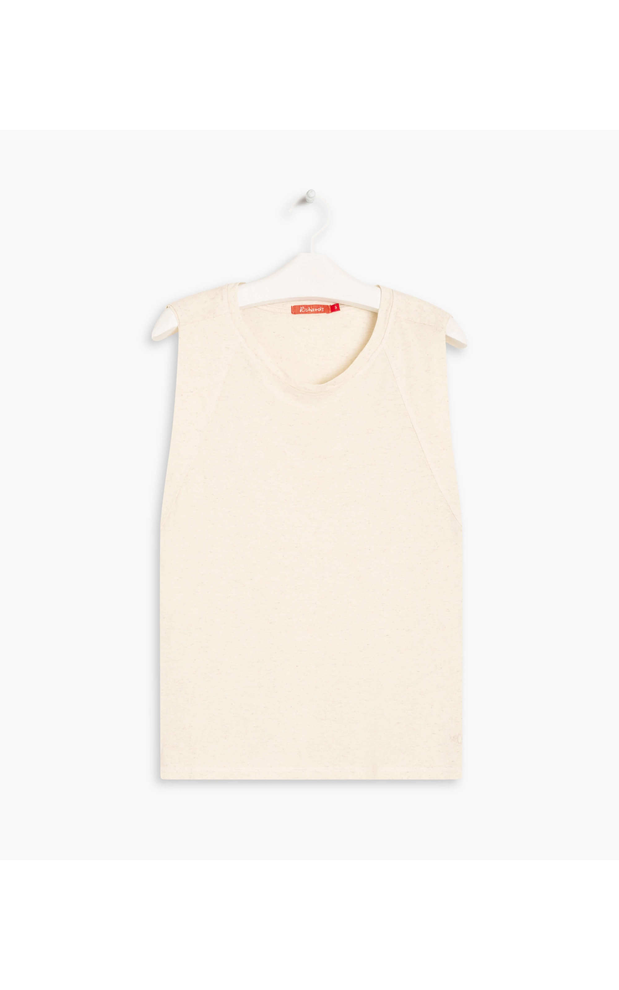 Blusa Linho  Luna  Liso Natural