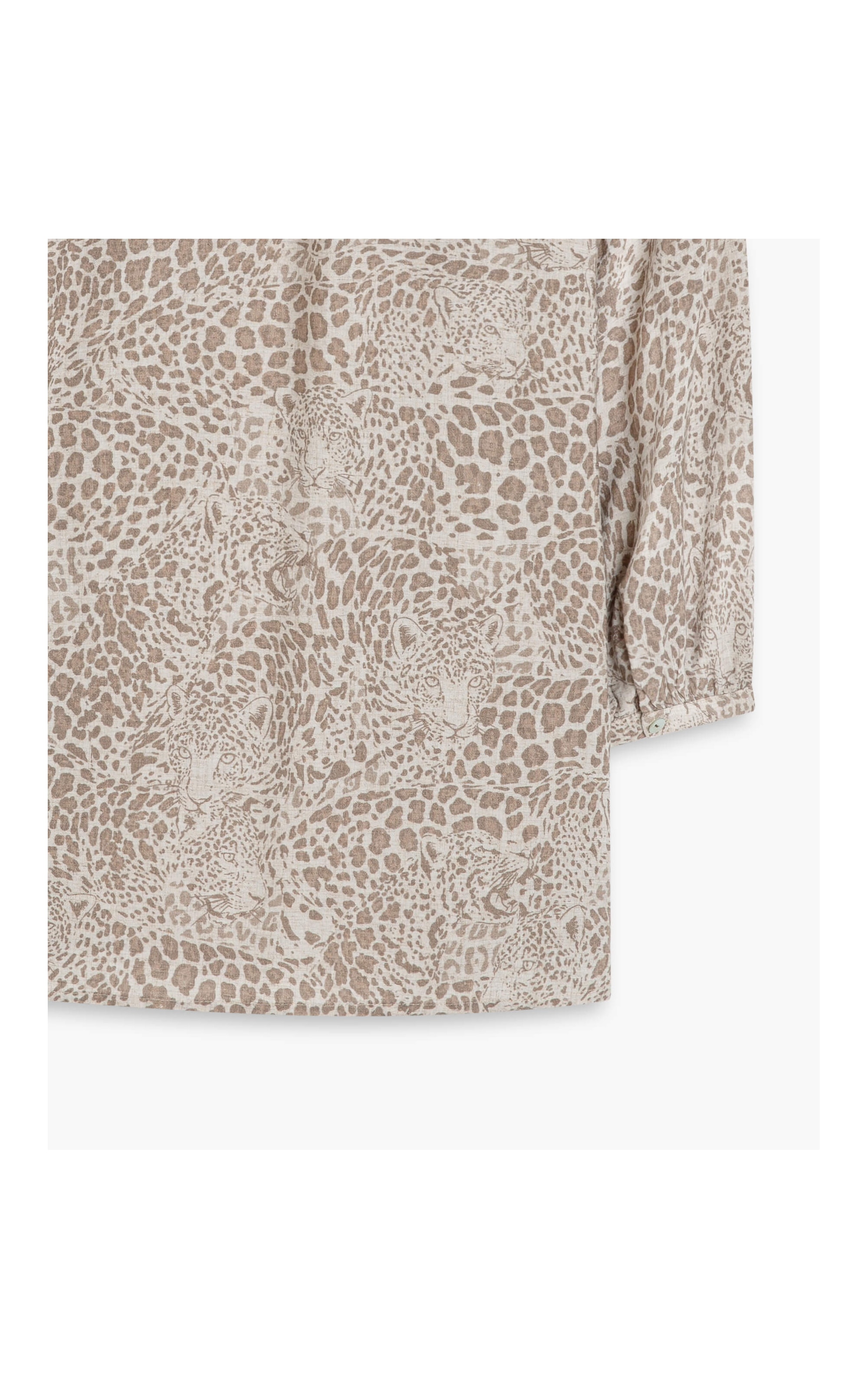Blusa Linho  Malva La Onza Husk