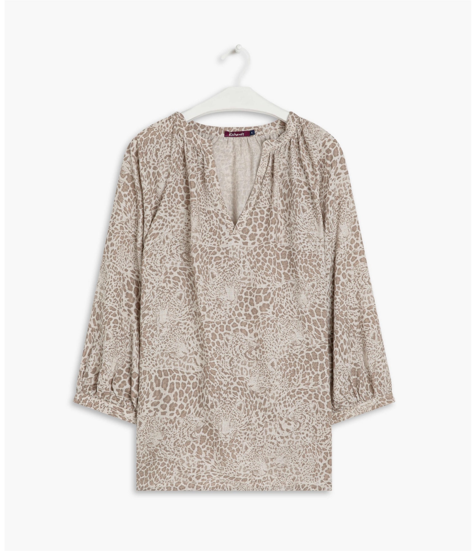 Blusa Linho  Malva La Onza Husk