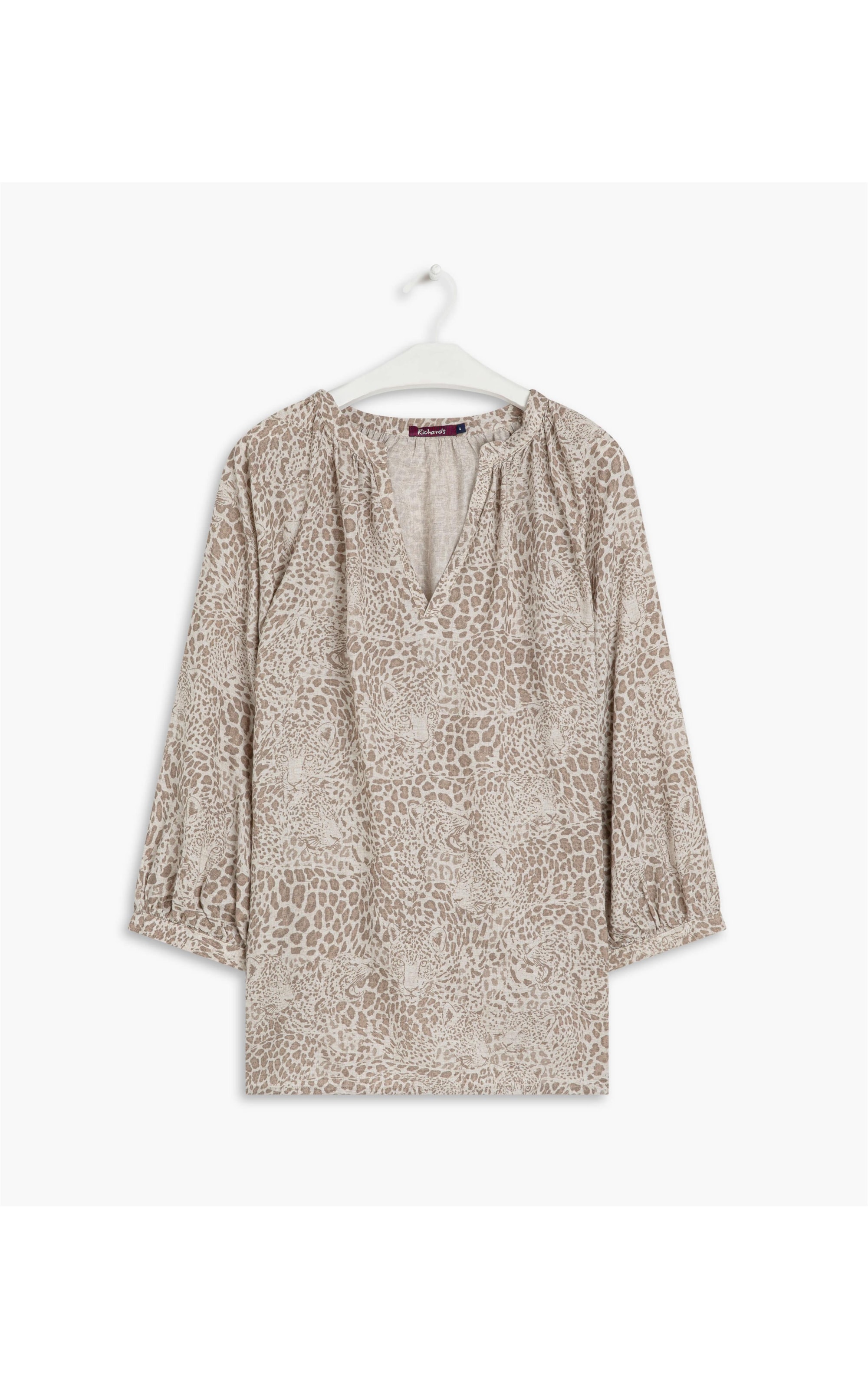 Blusa Linho  Malva La Onza Husk
