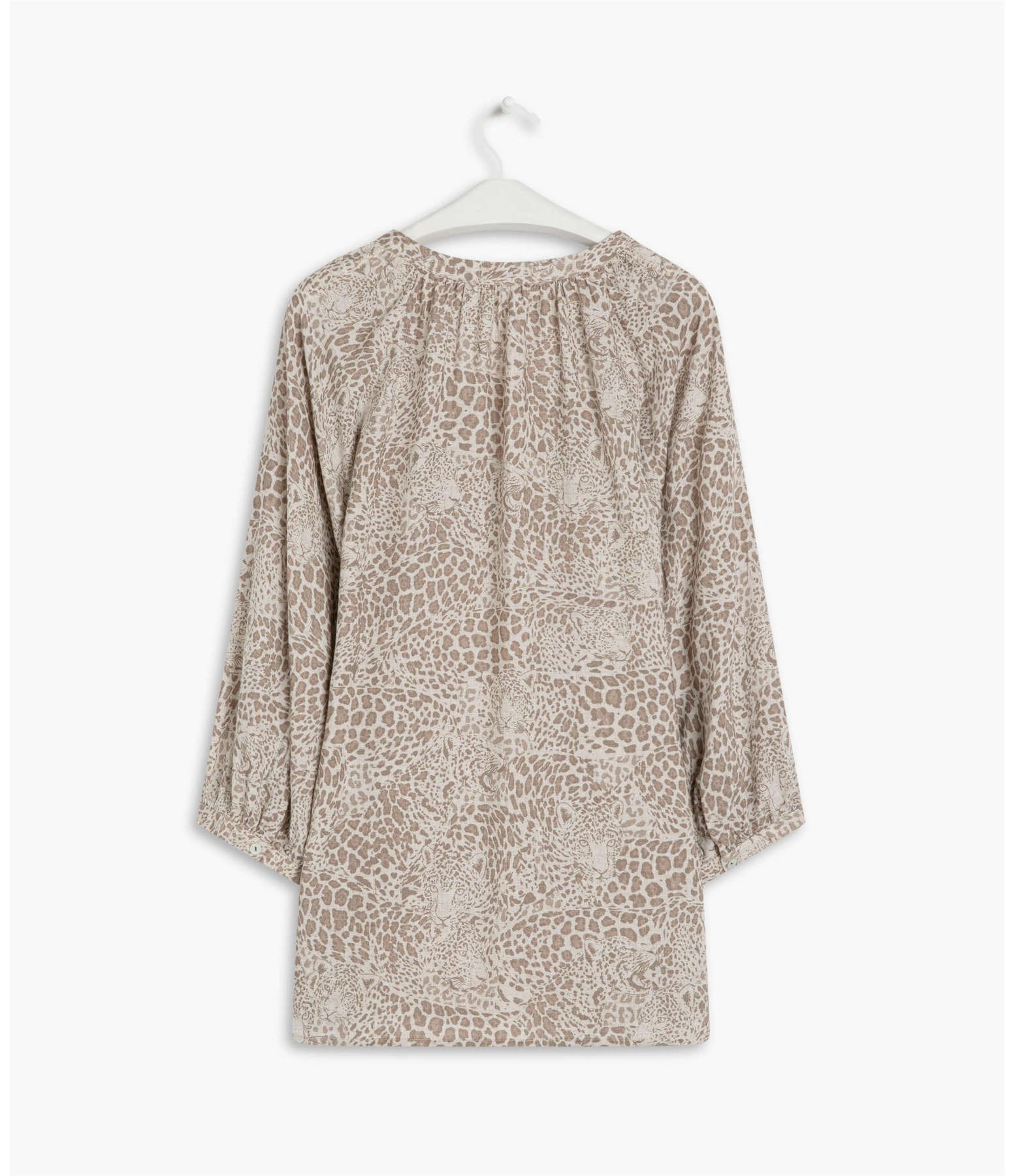 Blusa Linho  Malva La Onza Husk