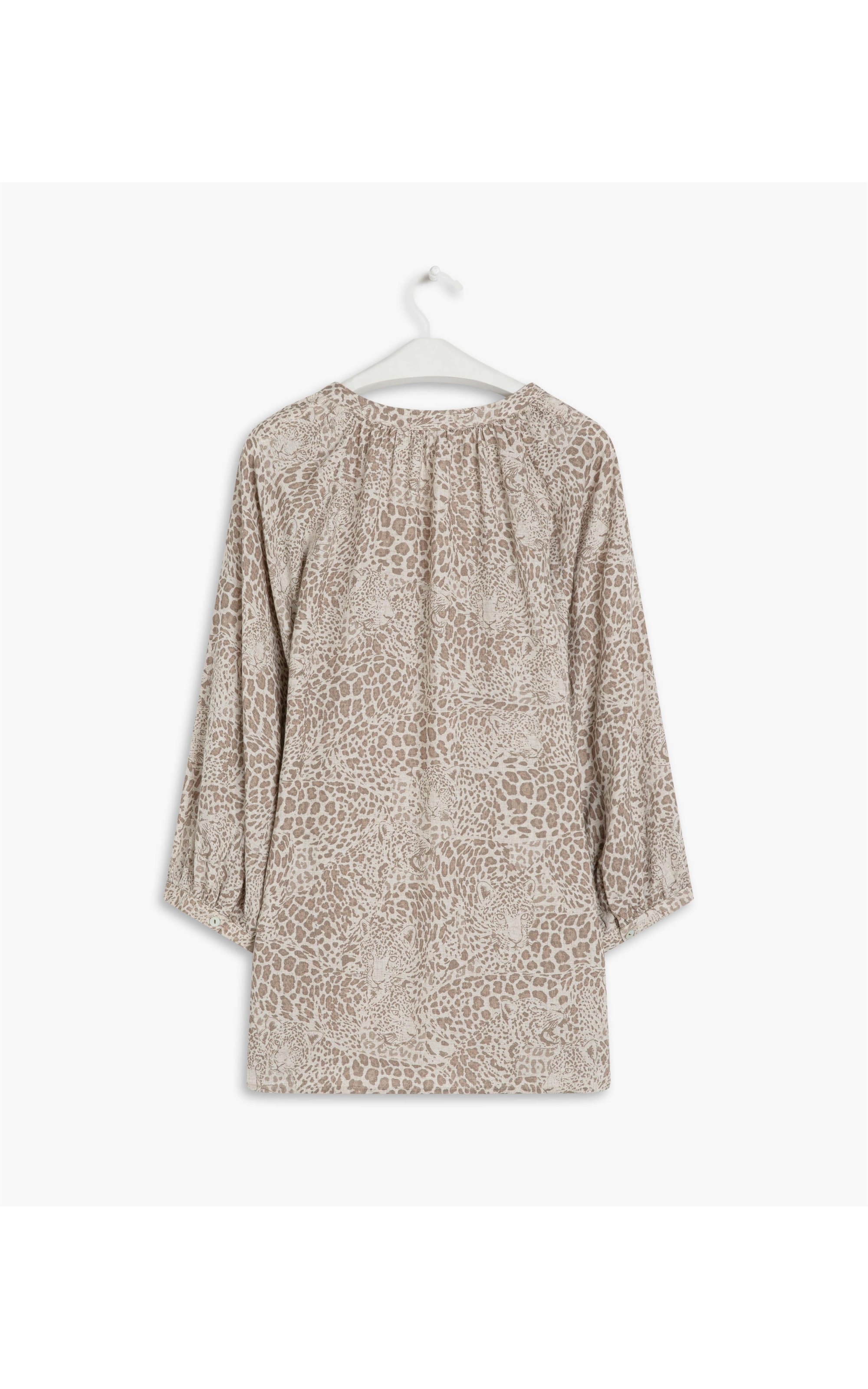 Blusa Linho  Malva La Onza Husk