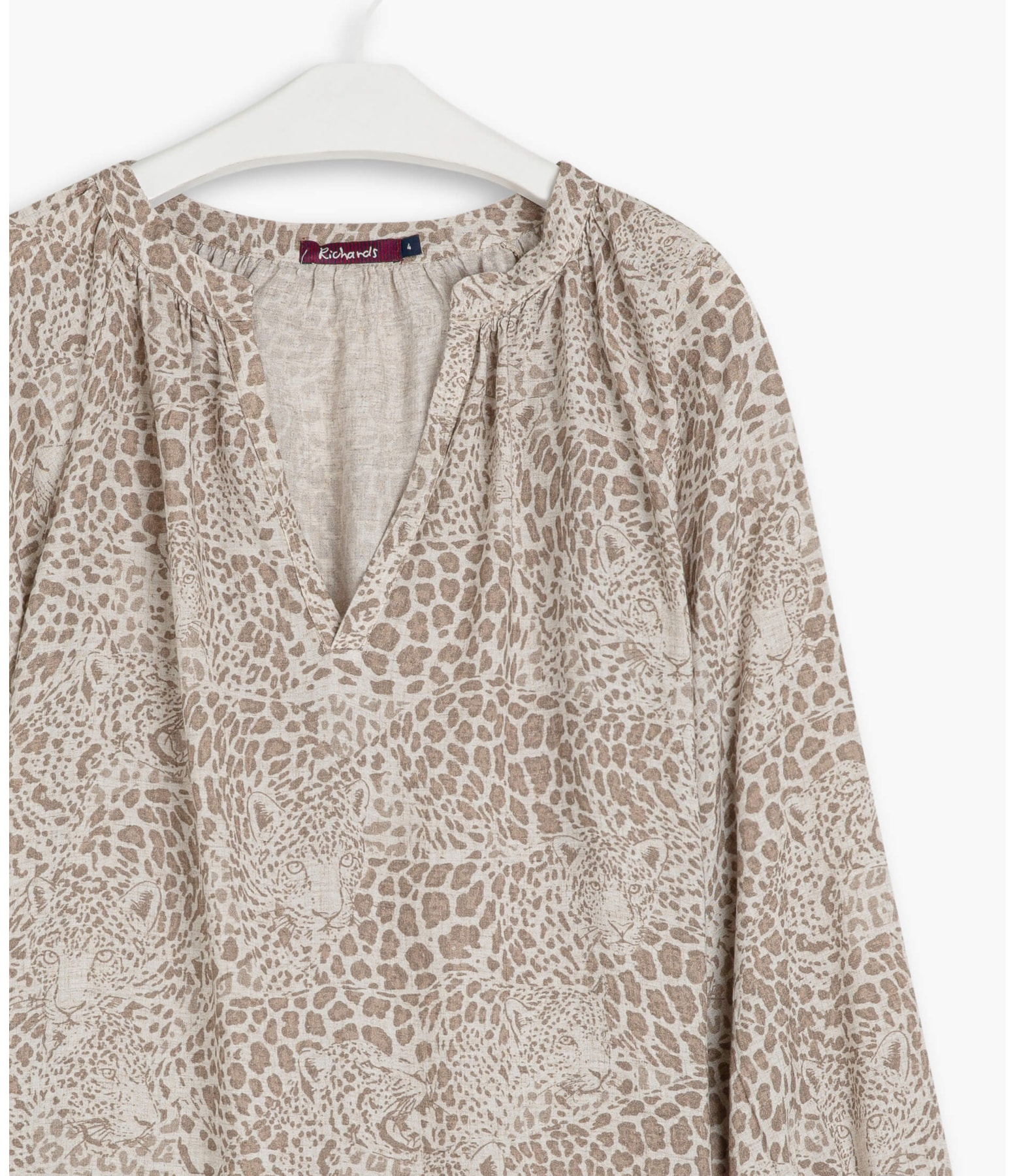 Blusa Linho  Malva La Onza Husk