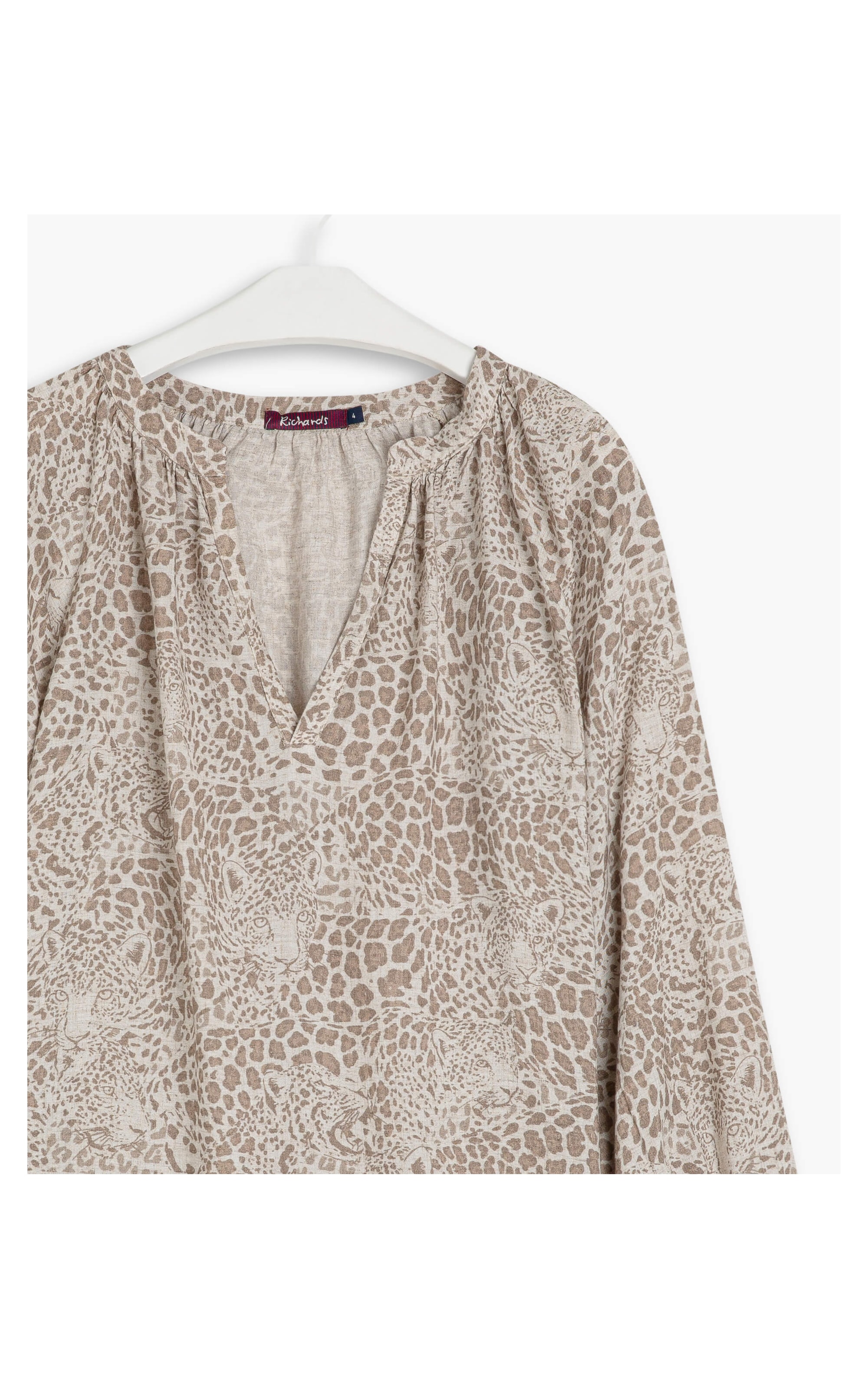 Blusa Linho  Malva La Onza Husk