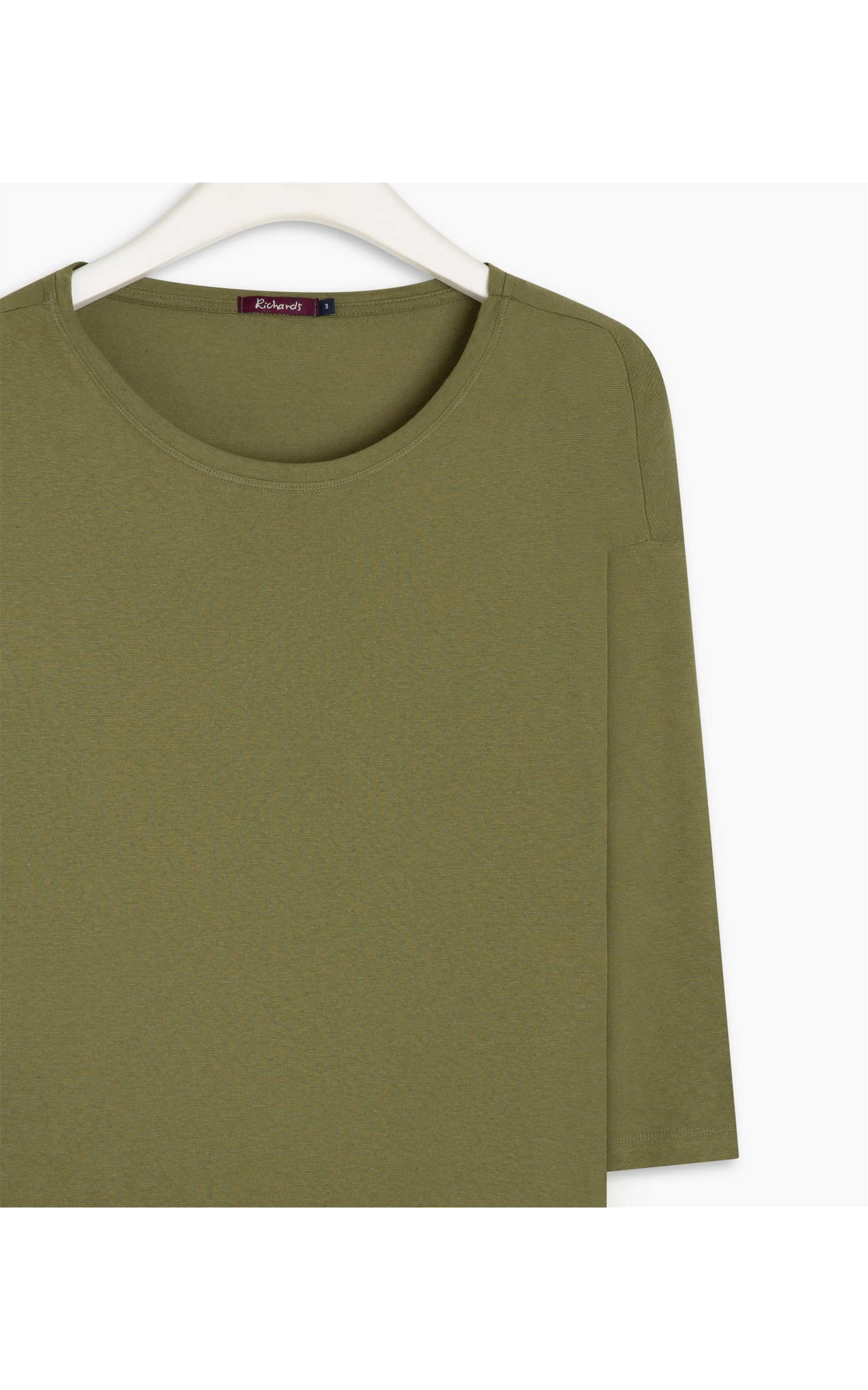Blusa Linho  Manami Verde Militar