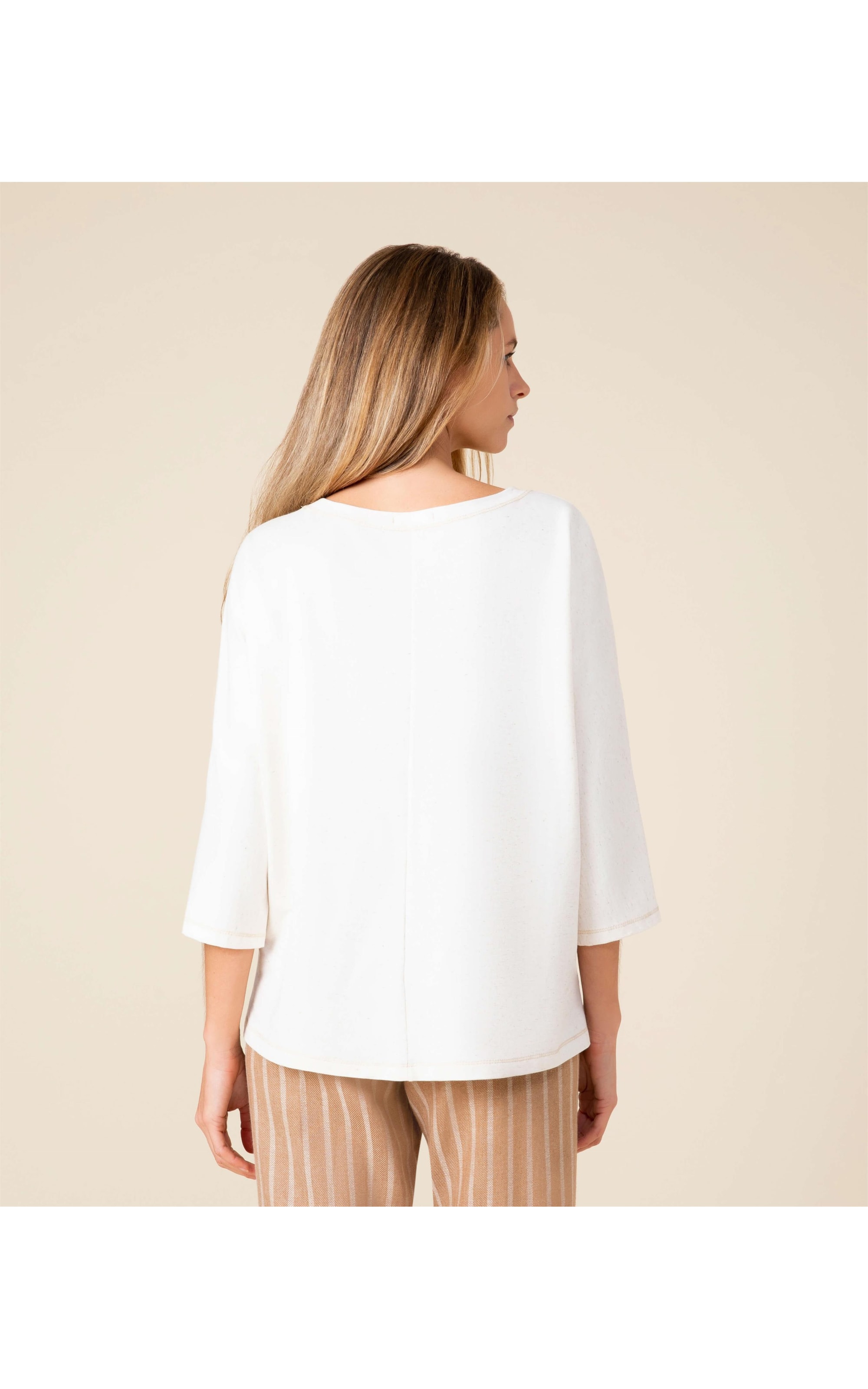 Blusa Linho  Margô Natural