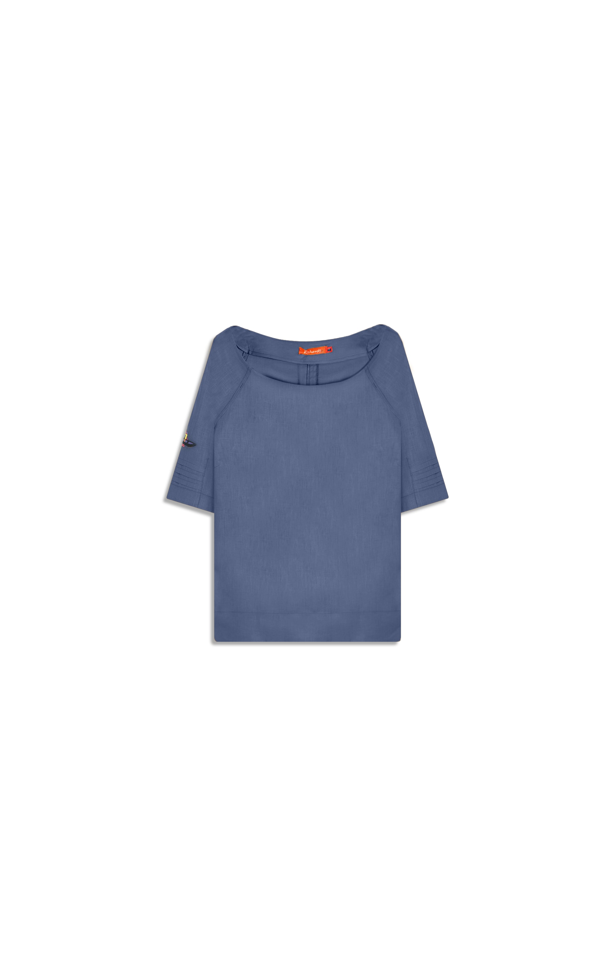 Blusa Linho  Megan Azul Jeans