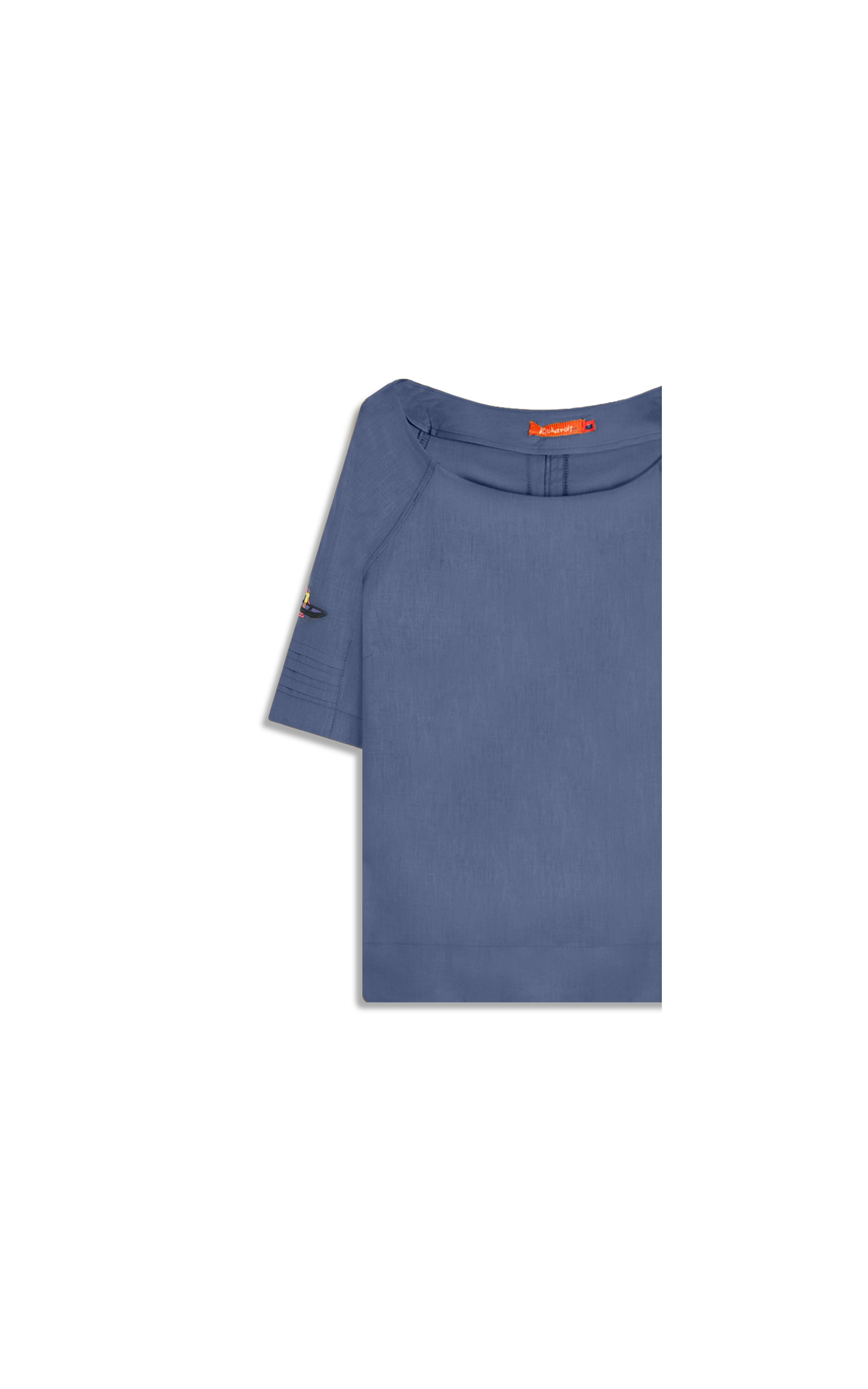 Blusa Linho  Megan Azul Jeans