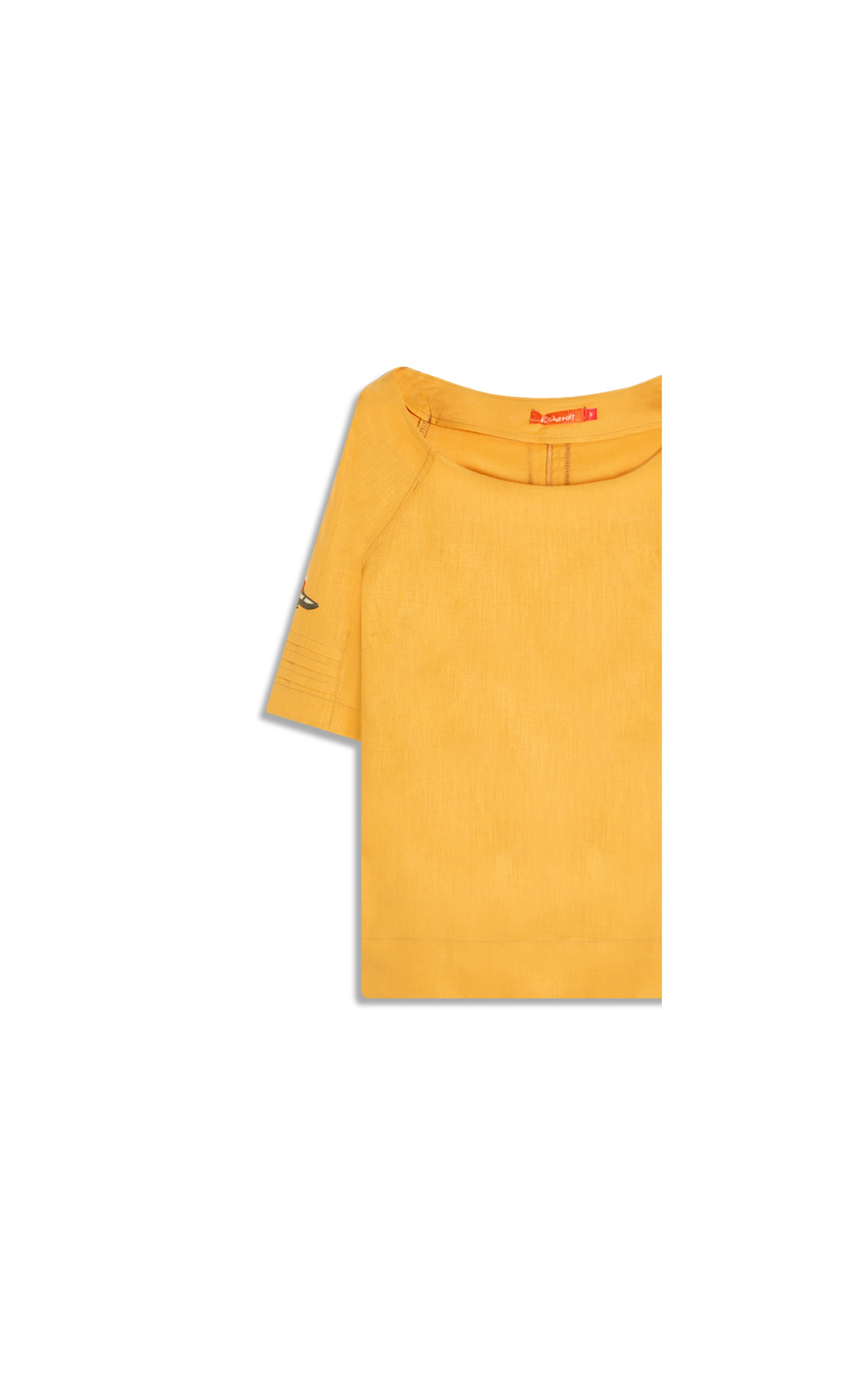 Blusa Linho  Megan Mostarda
