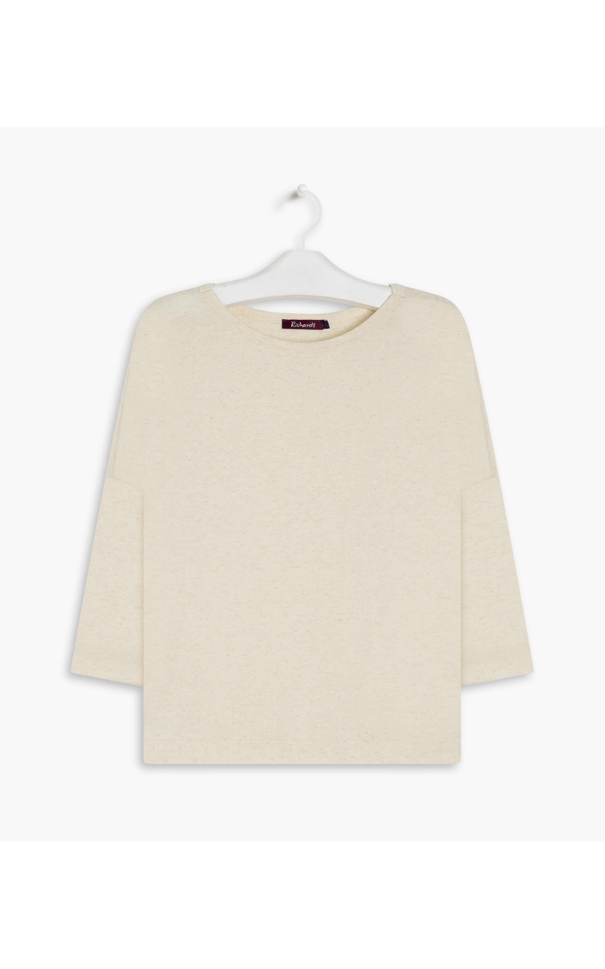 Blusa Linho  Melanie Cotton  Liso Natural