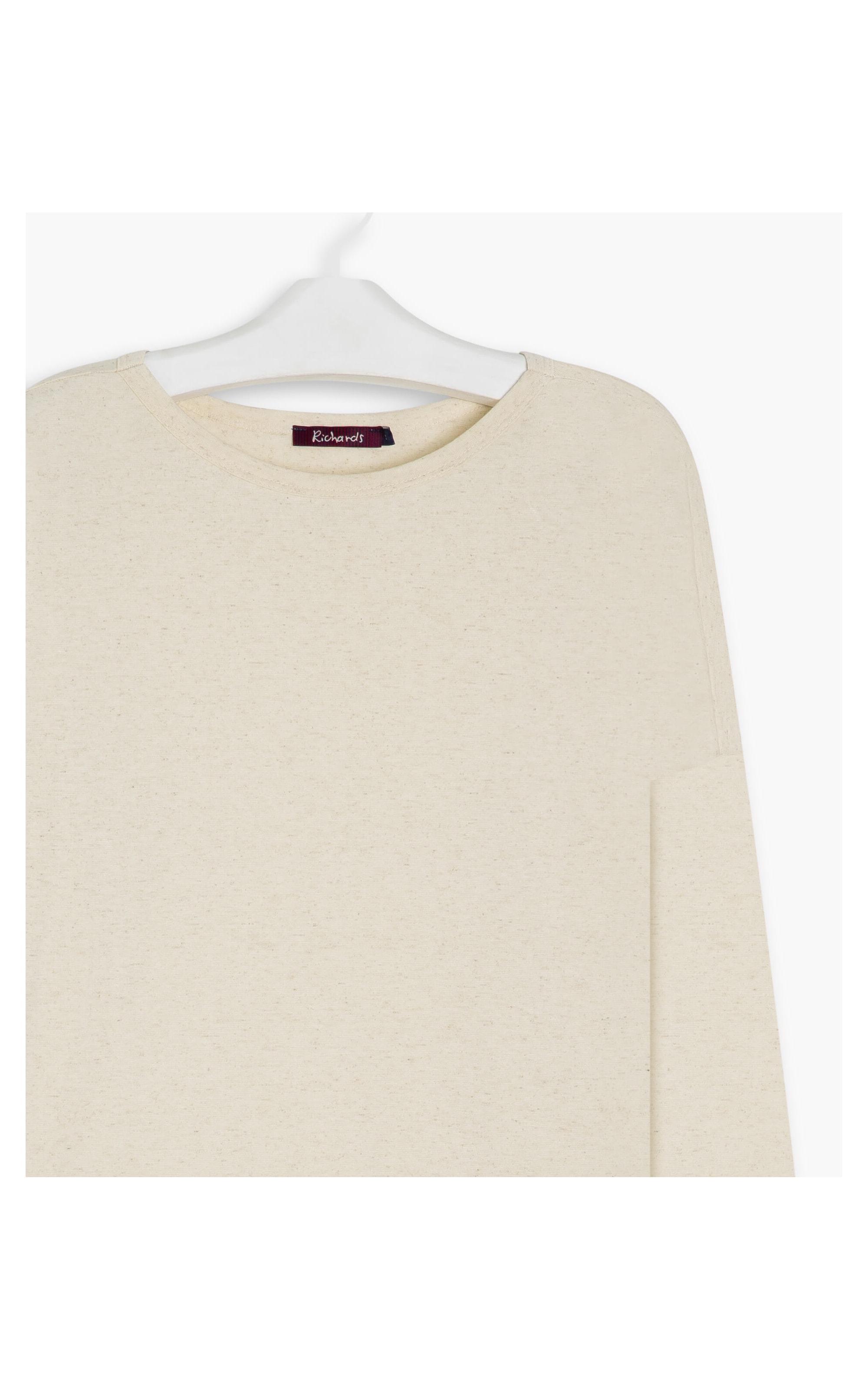 Blusa Linho  Melanie Cotton  Liso Natural