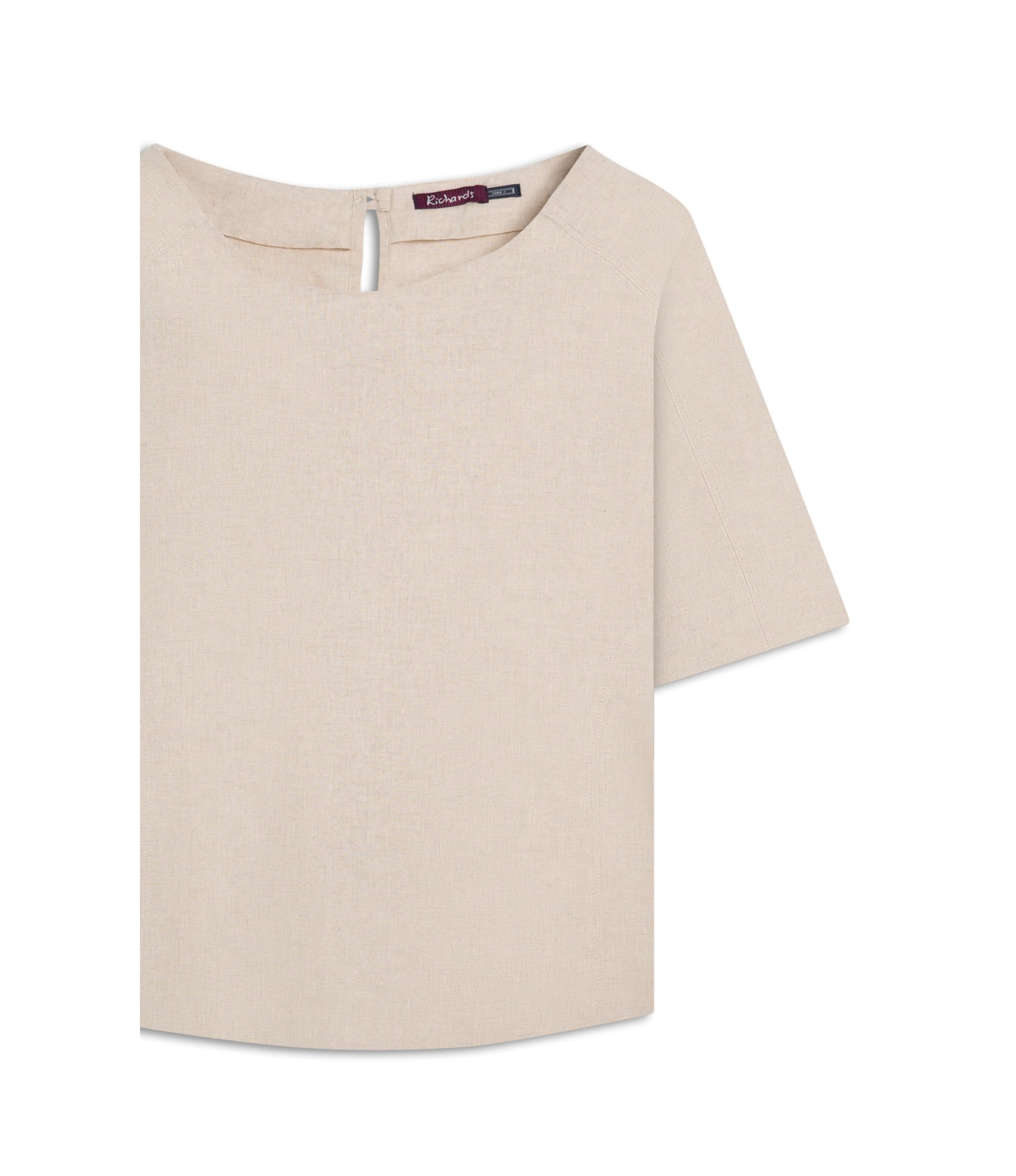 Blusa Linho  Millie Bege