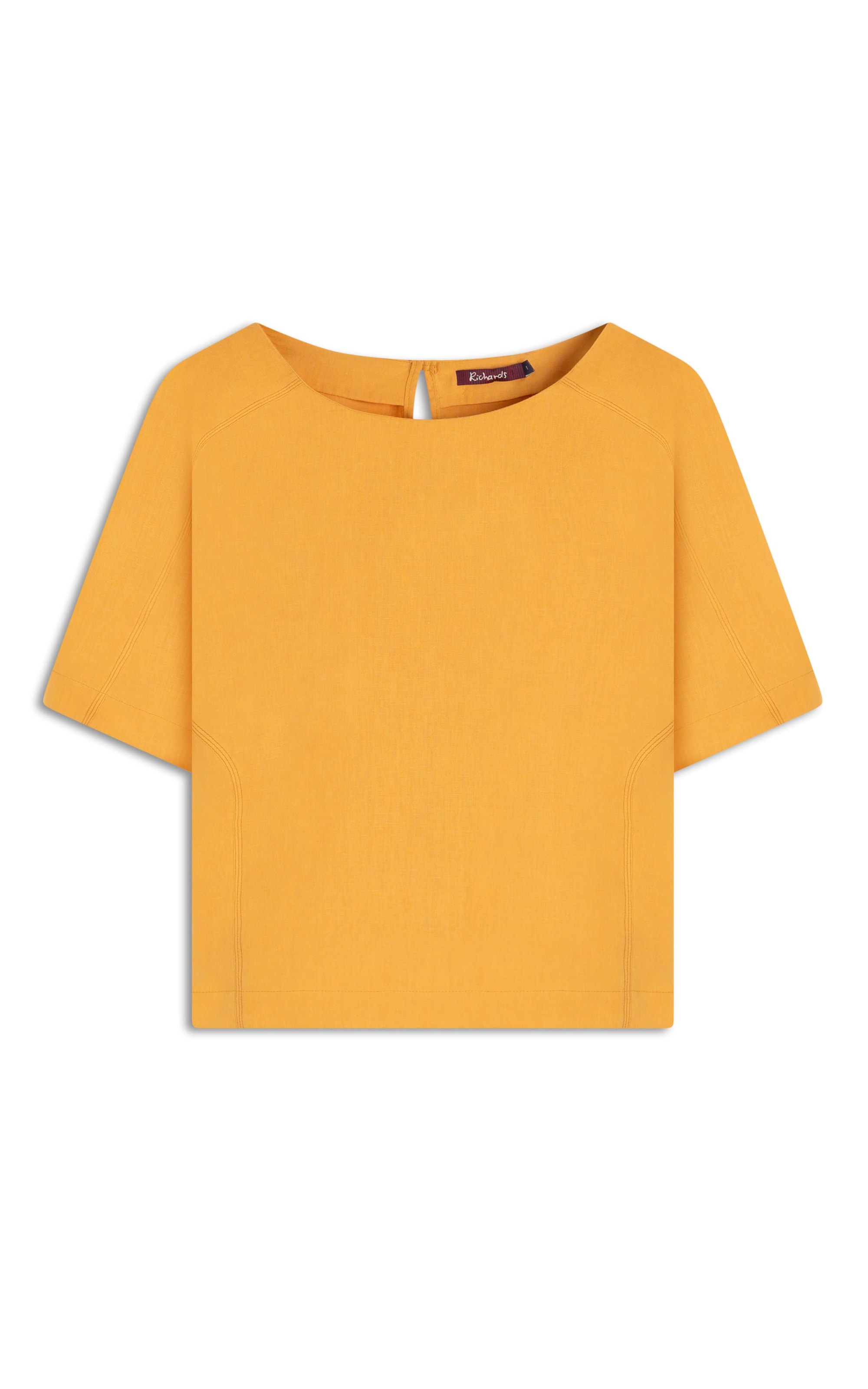 Blusa Linho  Millie Mostarda